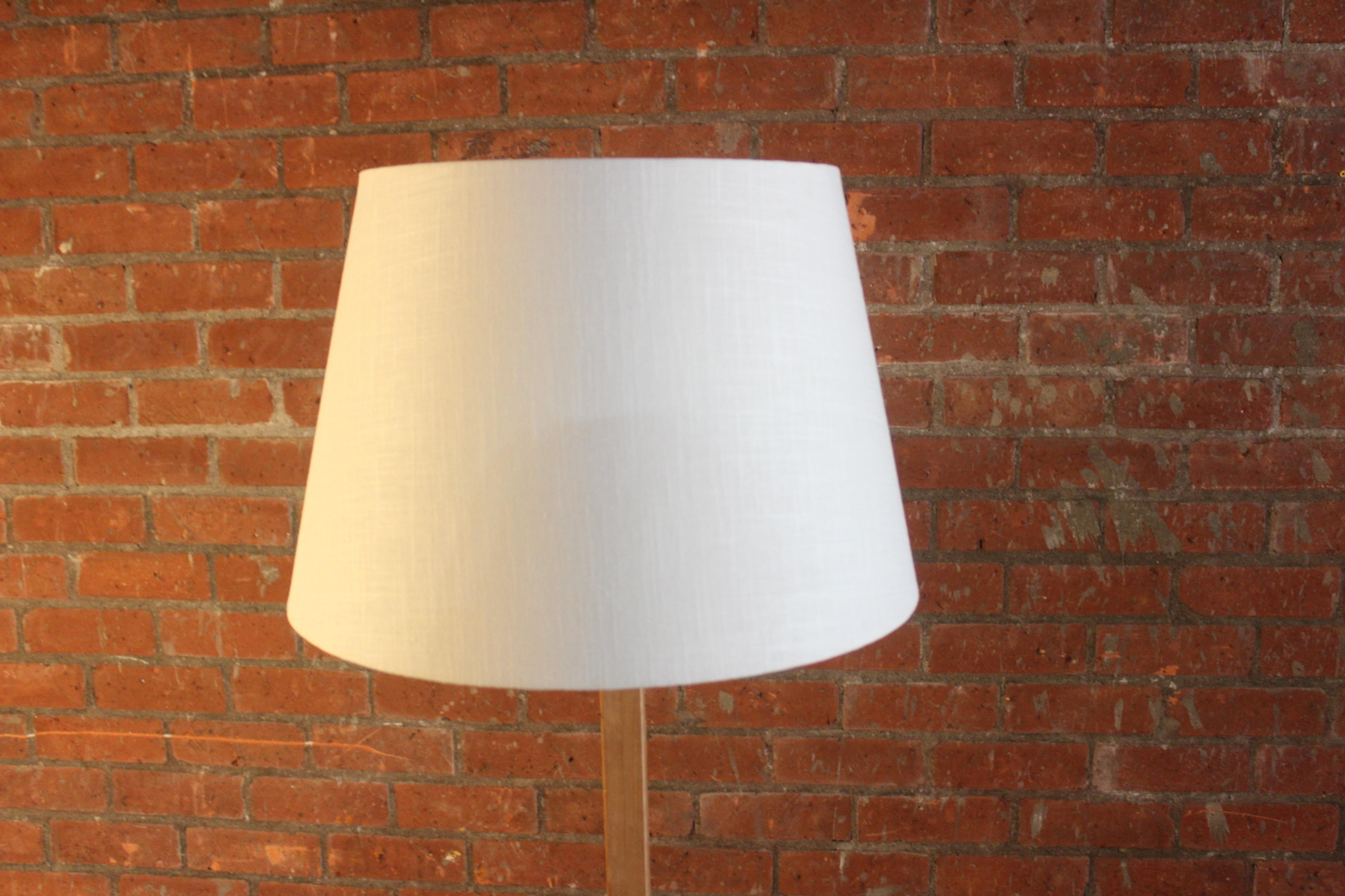 1970s Swedish Pine Wood Floor Lamp 6