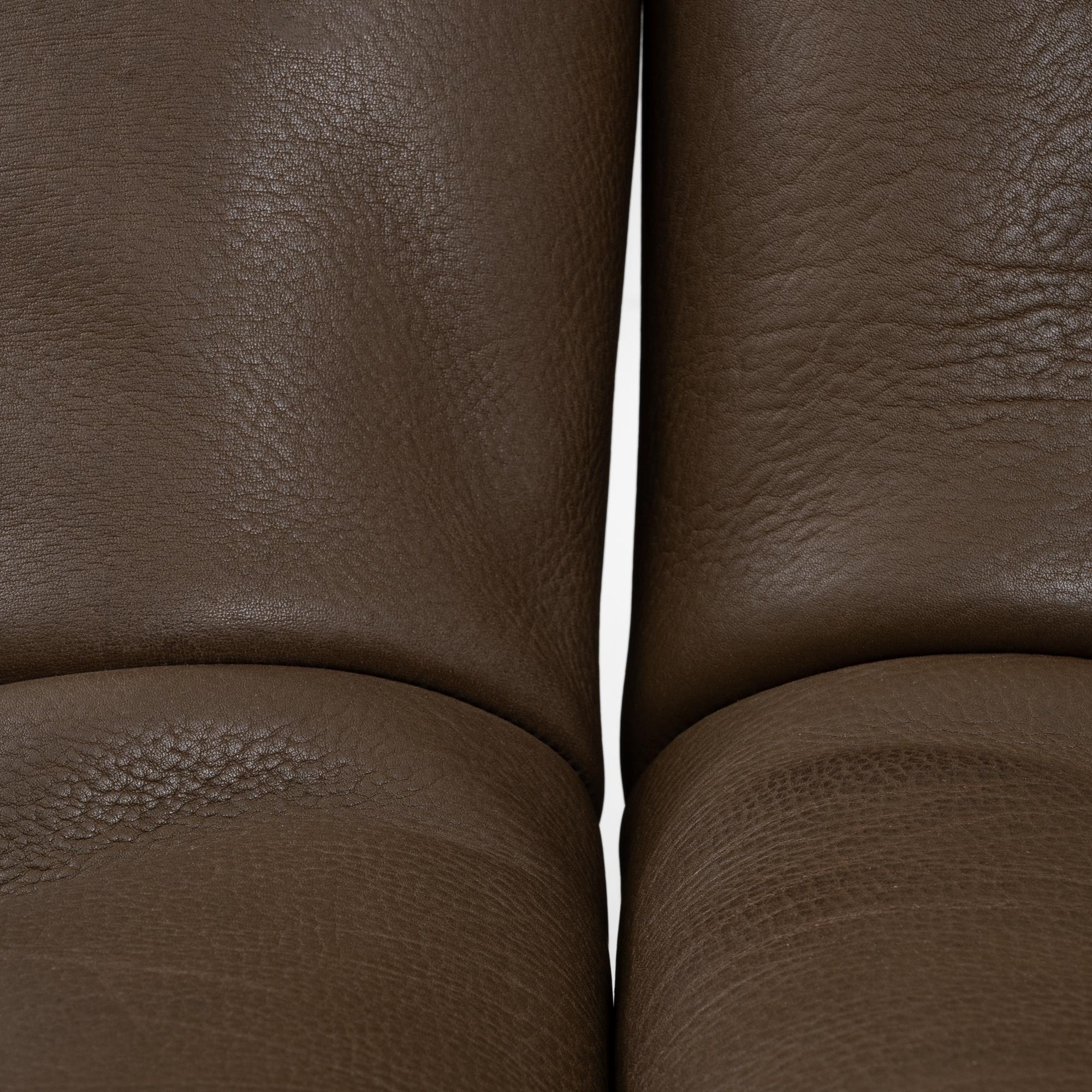 1970s Swiss De Sede DS. 46 Pair Of Leather Armchairs in vendita 7
