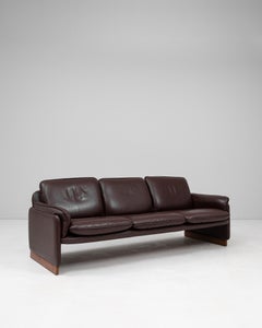 1970s Swiss De Sede DS. 61  Leather Sofa