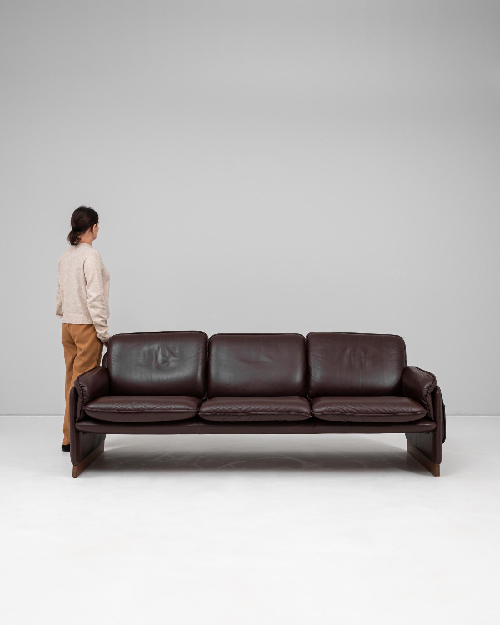 De Sede DS suizo de los años setenta. 61  Sofá de piel en Bueno estado para la venta en High Point, NC