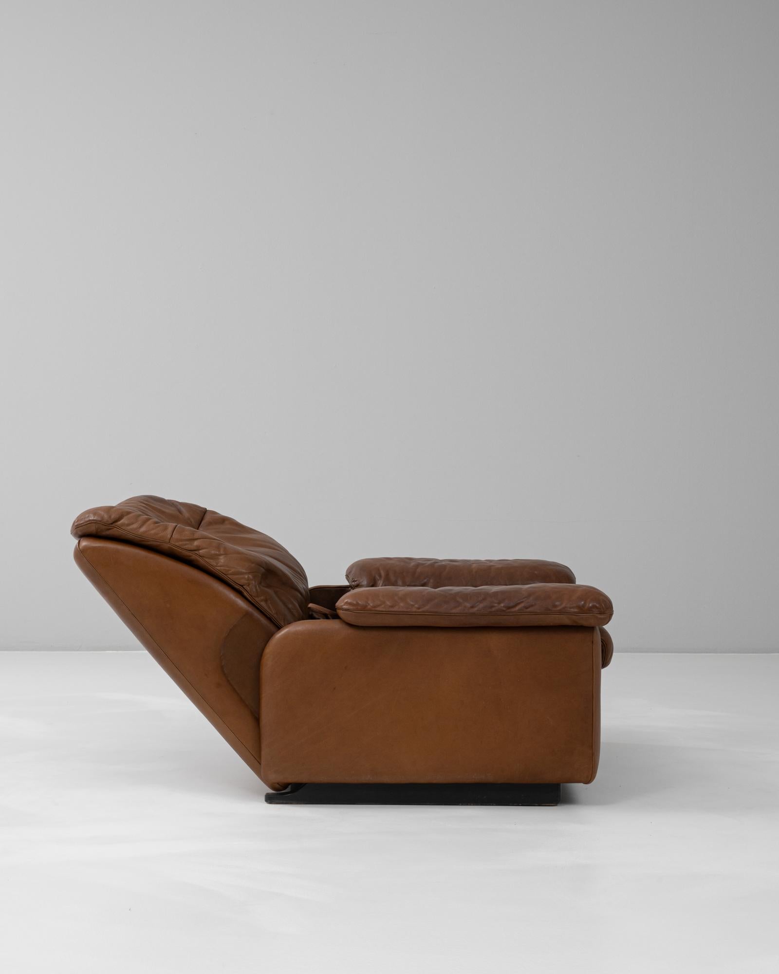 1970 Swiss DS-66 Recliner Armchair By De Sede en vente 8