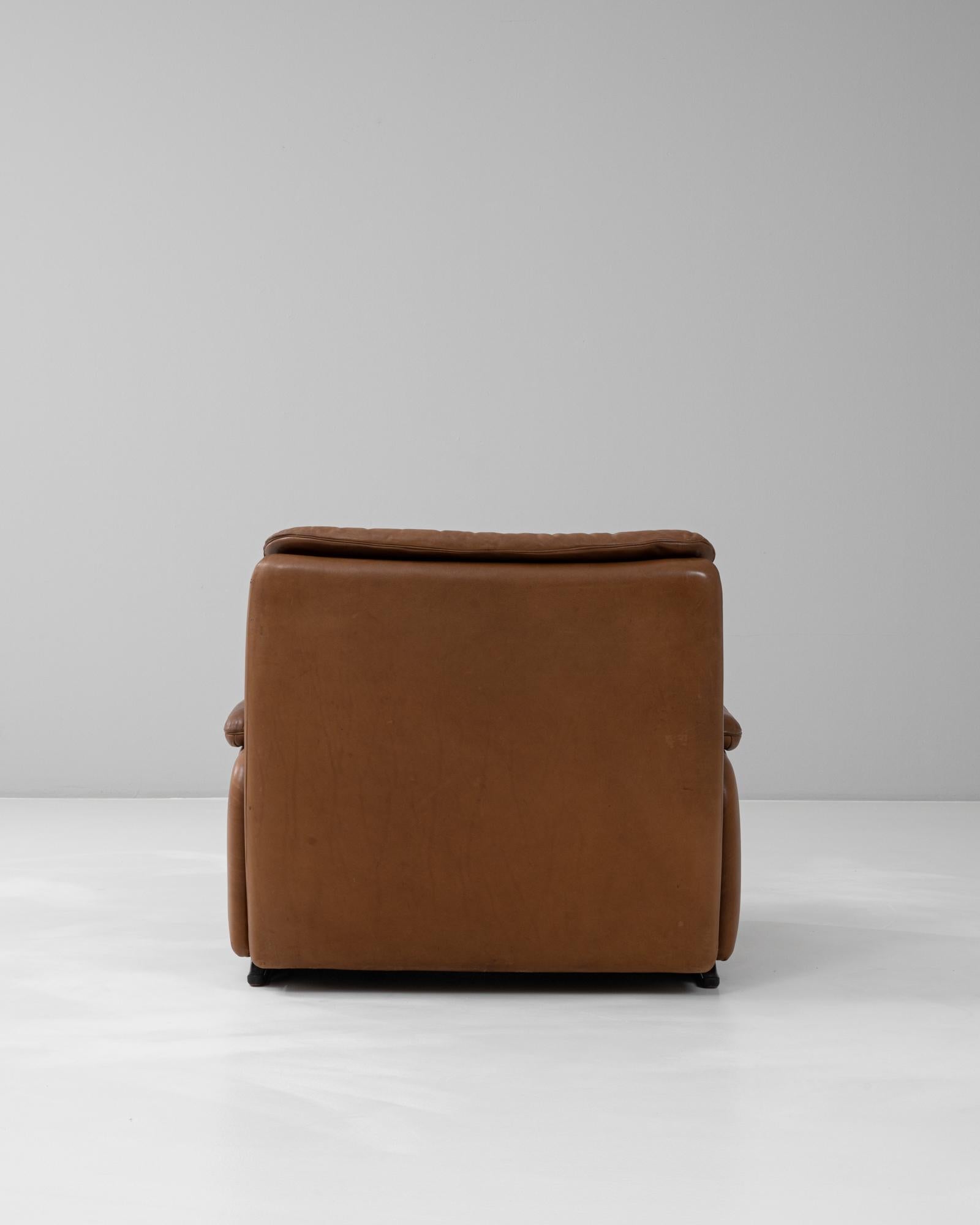 1970 Swiss DS-66 Recliner Armchair By De Sede en vente 9