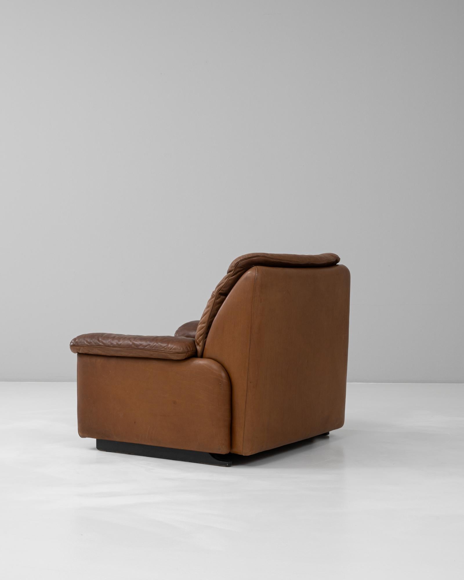 1970 Swiss DS-66 Recliner Armchair By De Sede en vente 10