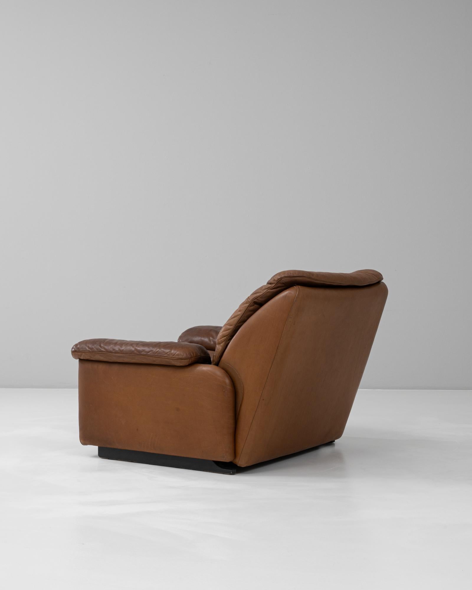 1970 Swiss DS-66 Recliner Armchair By De Sede en vente 11