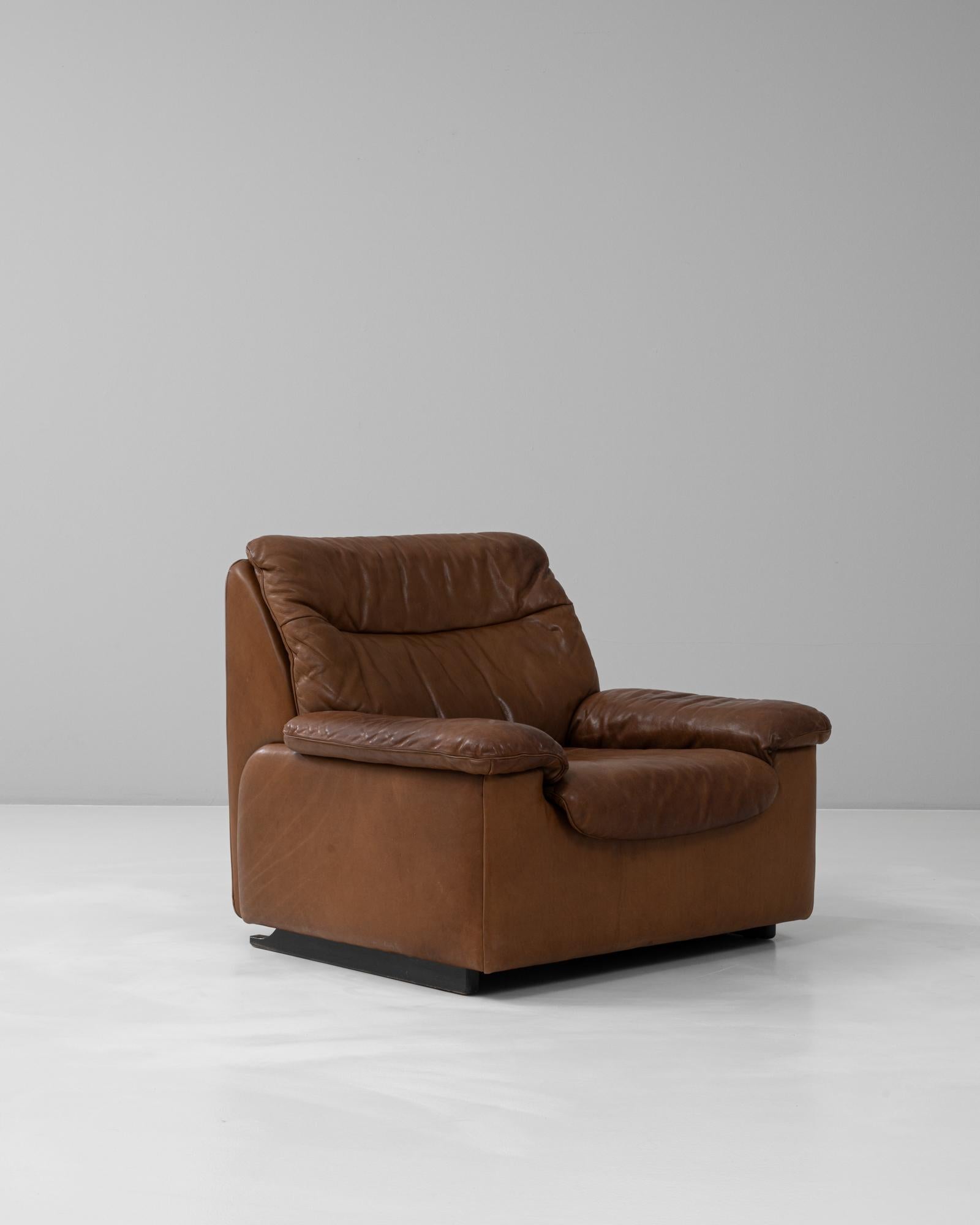 Suisse 1970 Swiss DS-66 Recliner Armchair By De Sede en vente