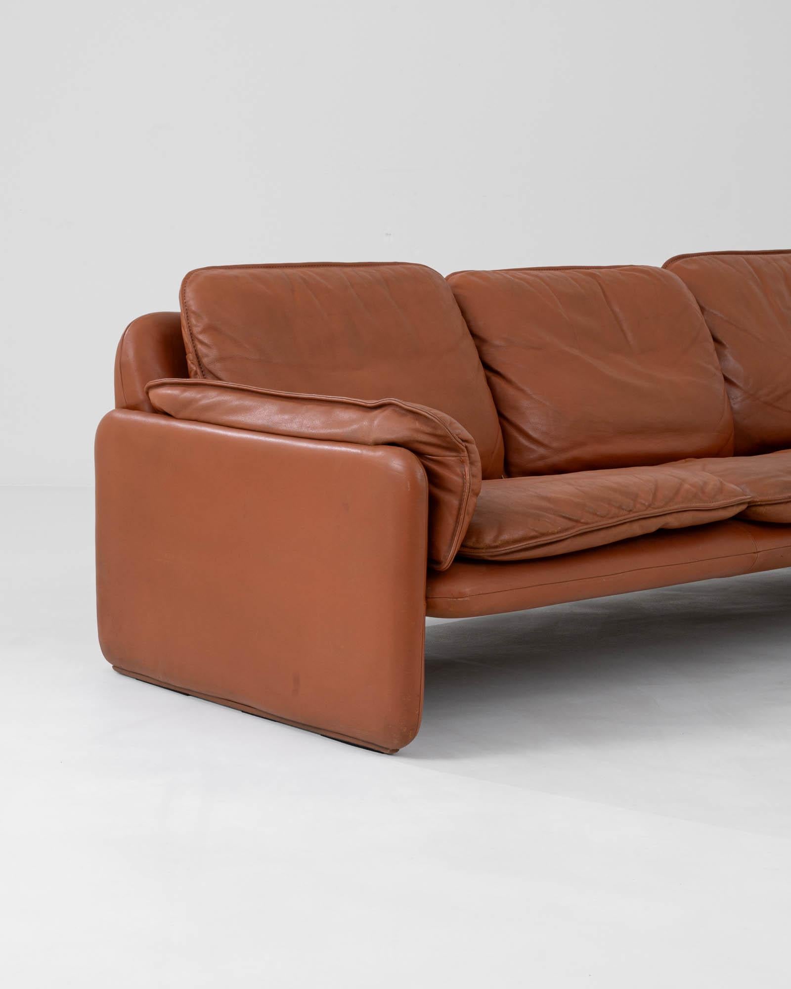 1970s Swiss Leather Sofa DS61 By De Sede For Sale 1
