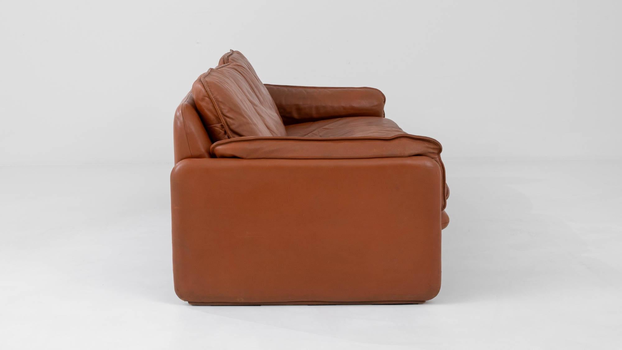 1970s Swiss Leather Sofa DS61 By De Sede For Sale 2