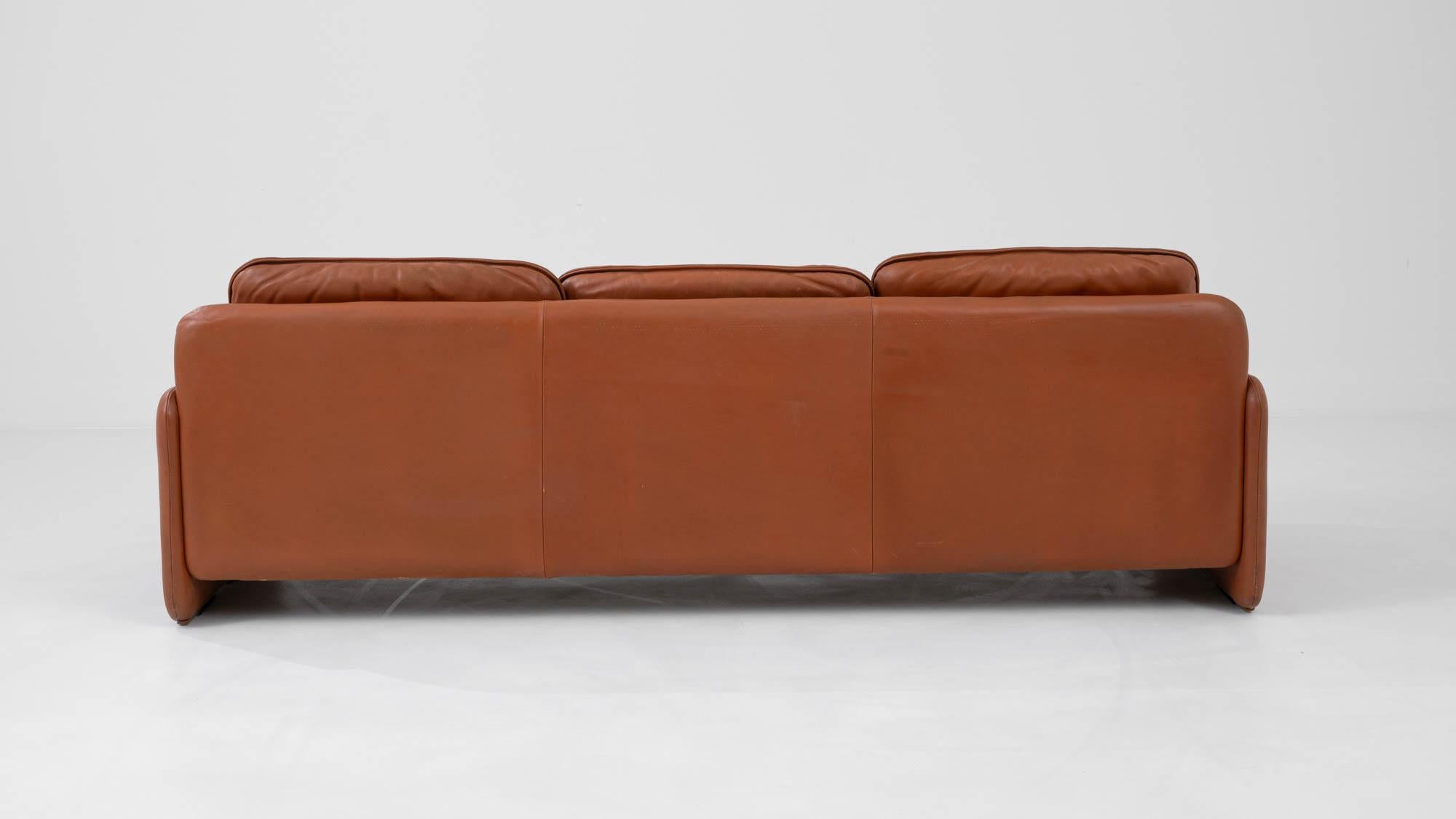 1970s Swiss Leather Sofa DS61 By De Sede For Sale 3
