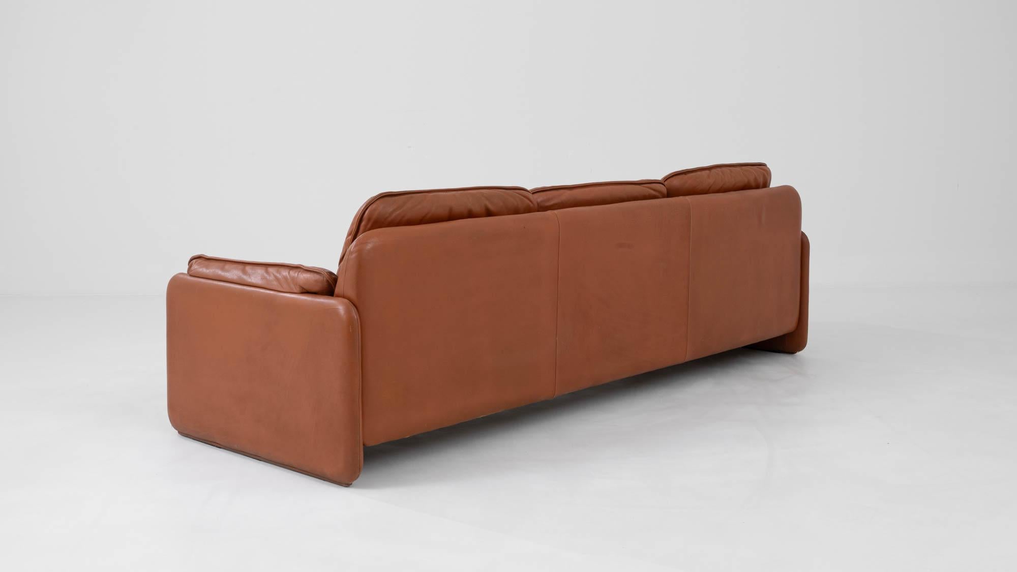 1970s Swiss Leather Sofa DS61 By De Sede For Sale 4