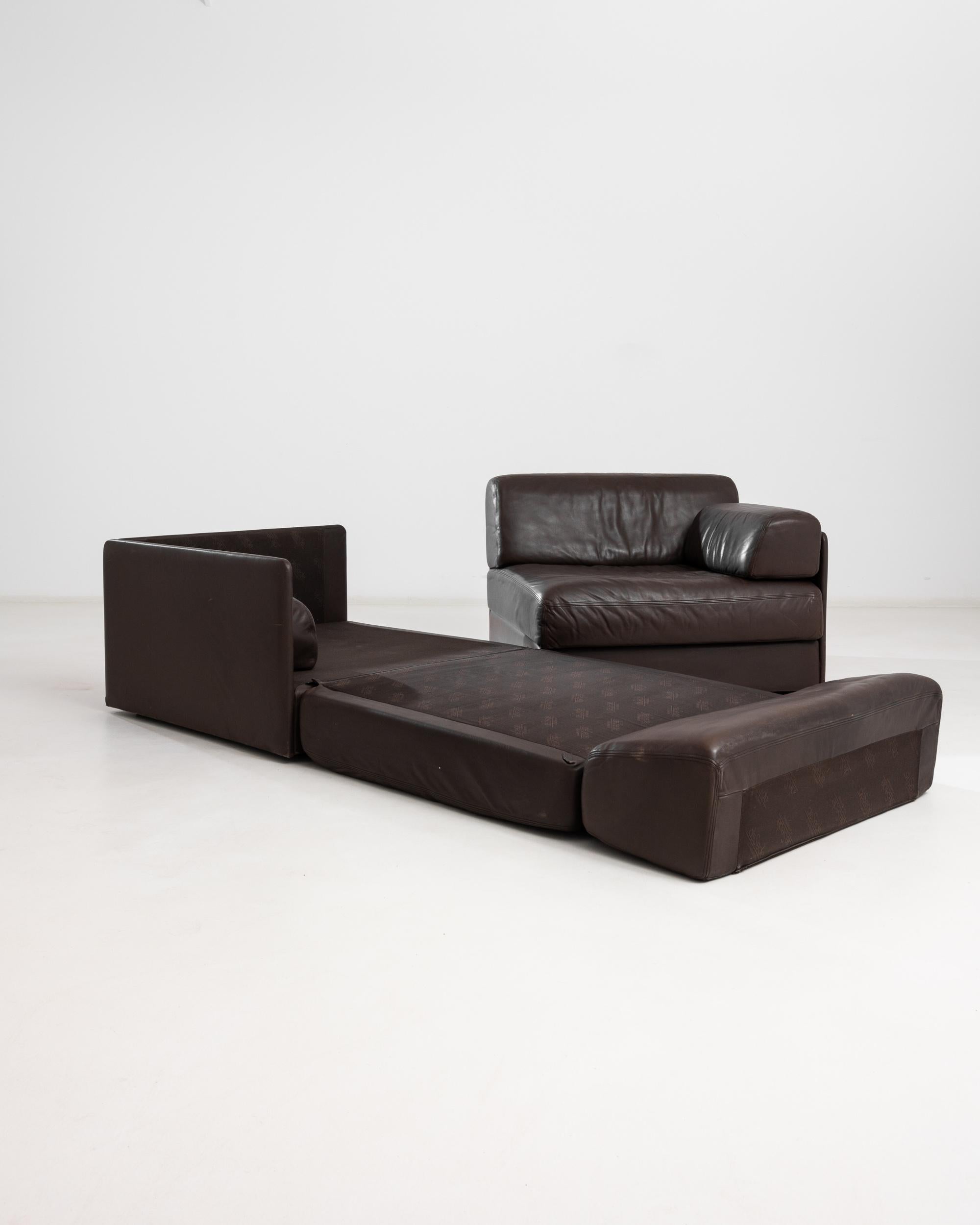 1970s Swiss Modular Leather Sofa DS76 by De Sede For Sale 5