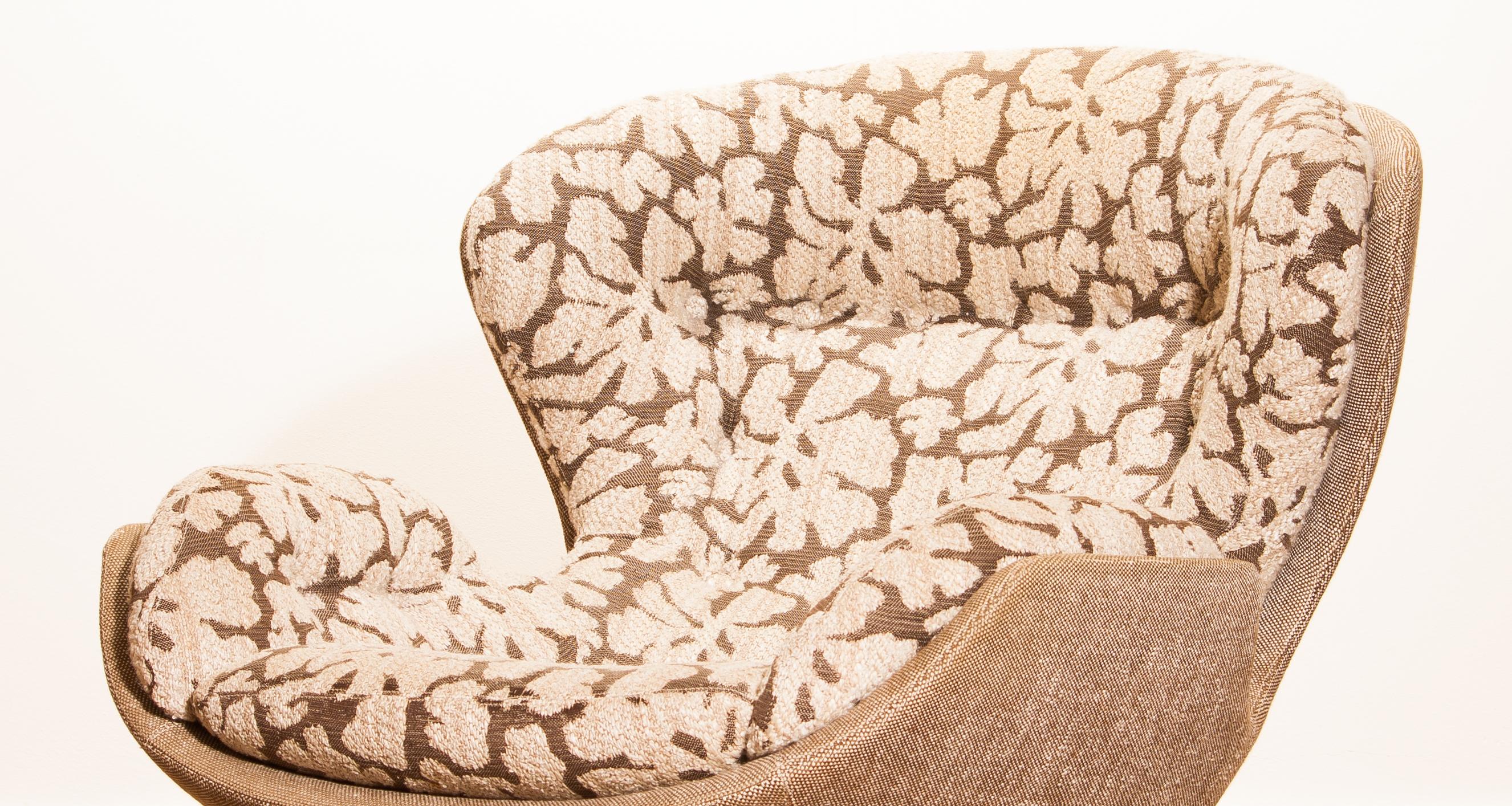1970s, Swivel Lounge Chair 'Partner' by Lennart Bender for Ulferts 5