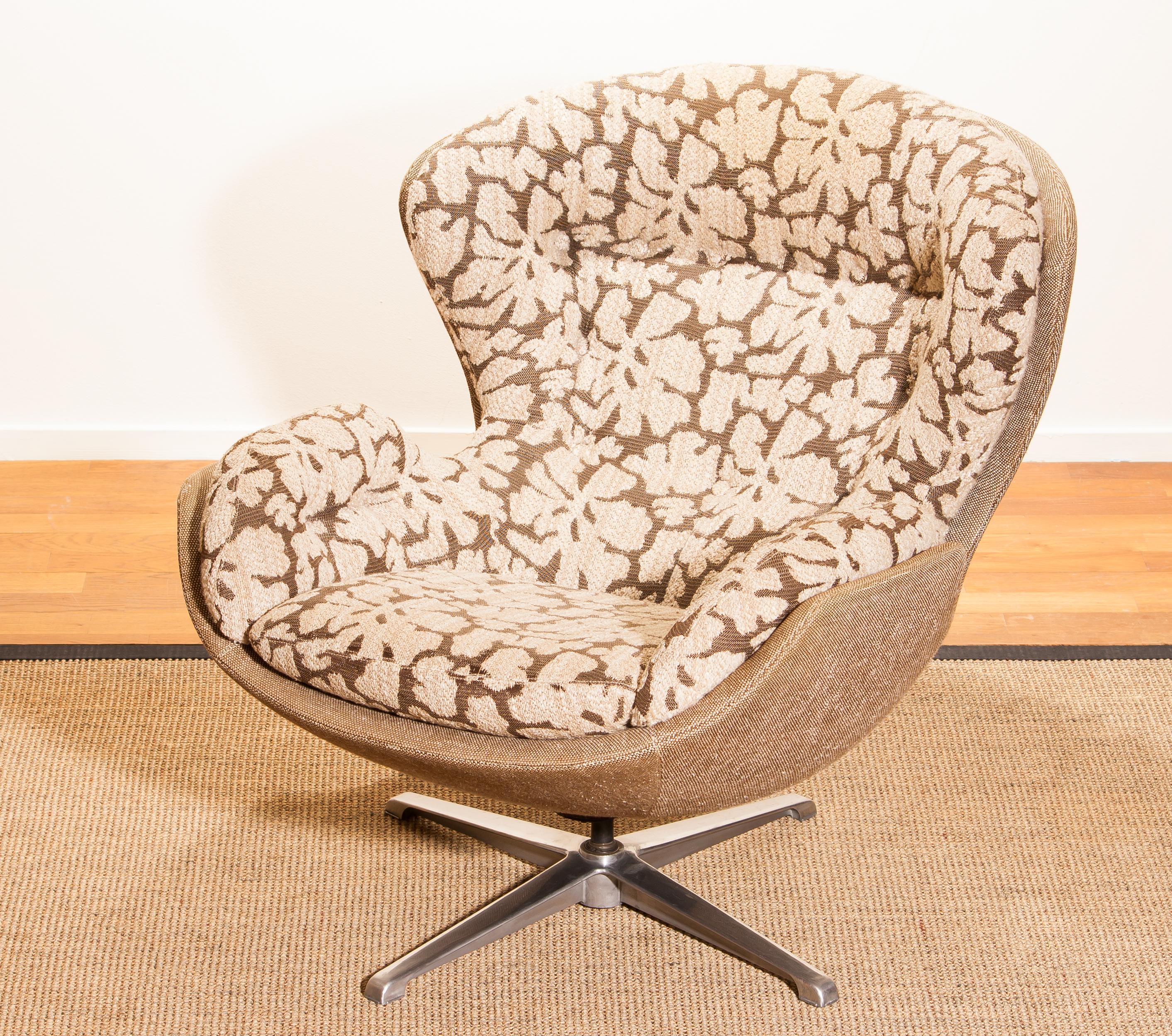 1970s, Swivel Lounge Chair 'Partner' by Lennart Bender for Ulferts 6