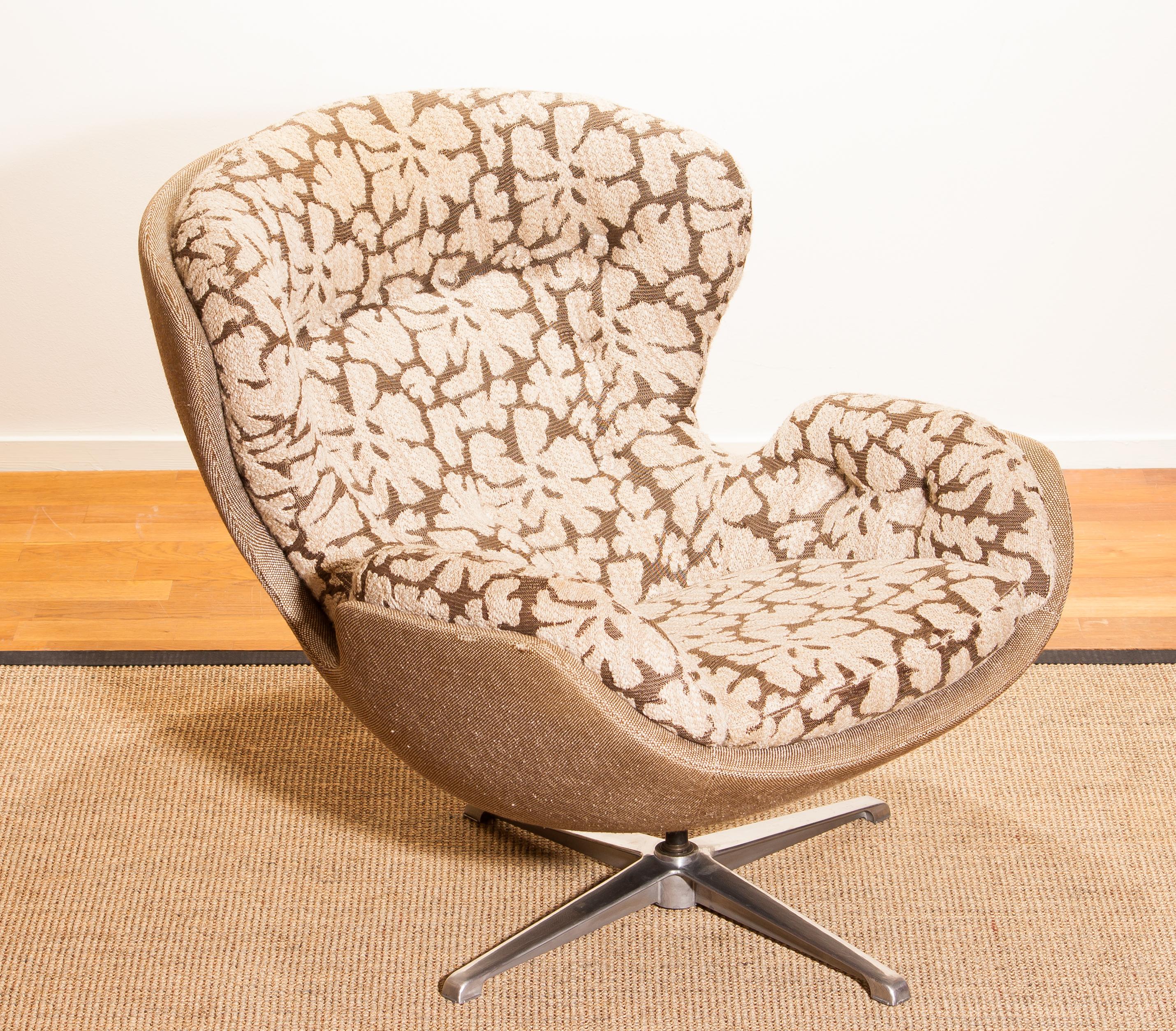 1970s, Swivel Lounge Chair 'Partner' by Lennart Bender for Ulferts 7