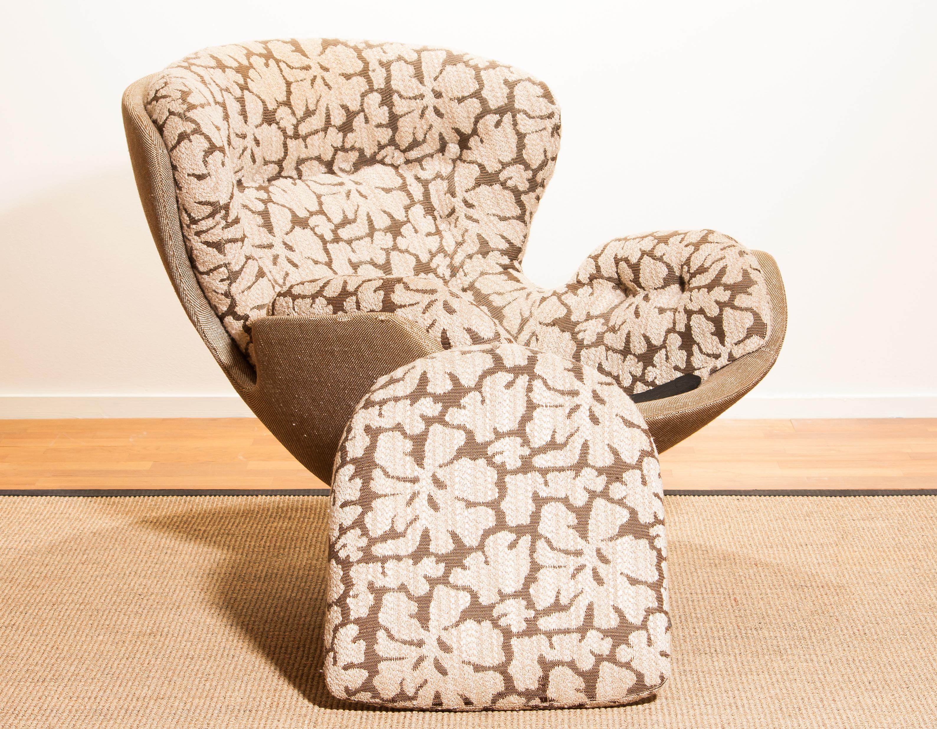 1970s, Swivel Lounge Chair 'Partner' by Lennart Bender for Ulferts 8