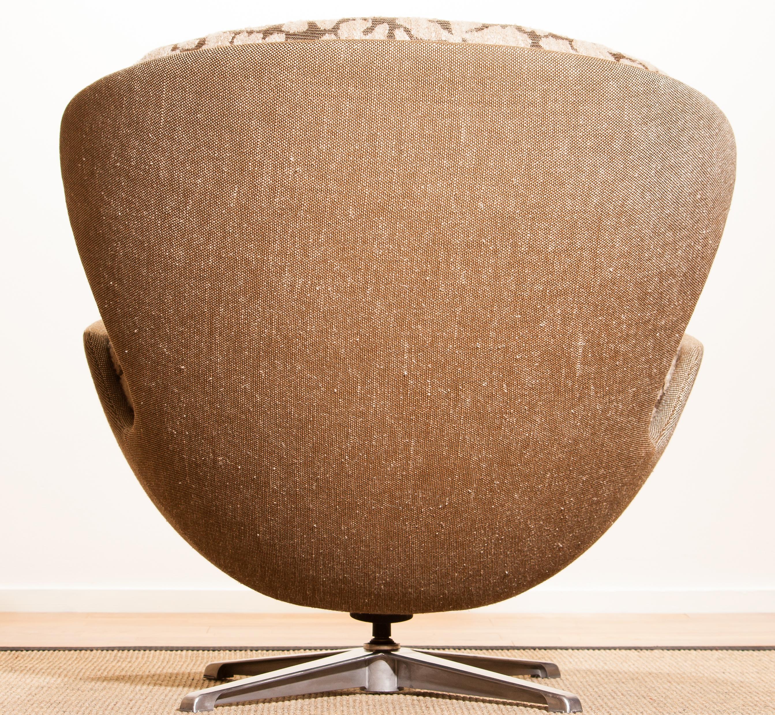 1970s, Swivel Lounge Chair 'Partner' by Lennart Bender for Ulferts 1