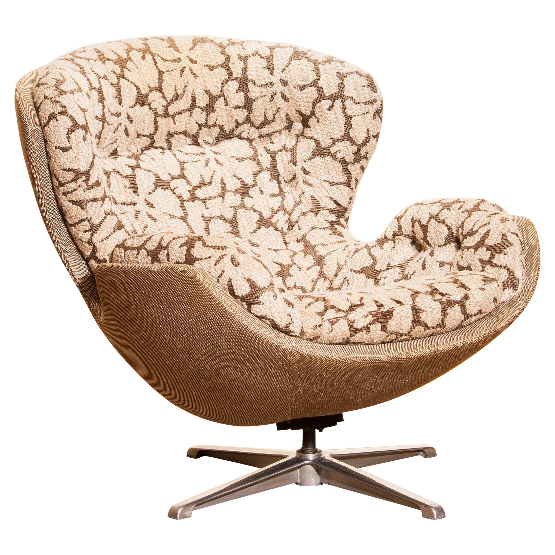 1970s, Swivel Lounge Chair 'Partner' by Lennart Bender for Ulferts