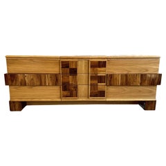 1970s Tabago Brutalist Vintage Dresser Credenza