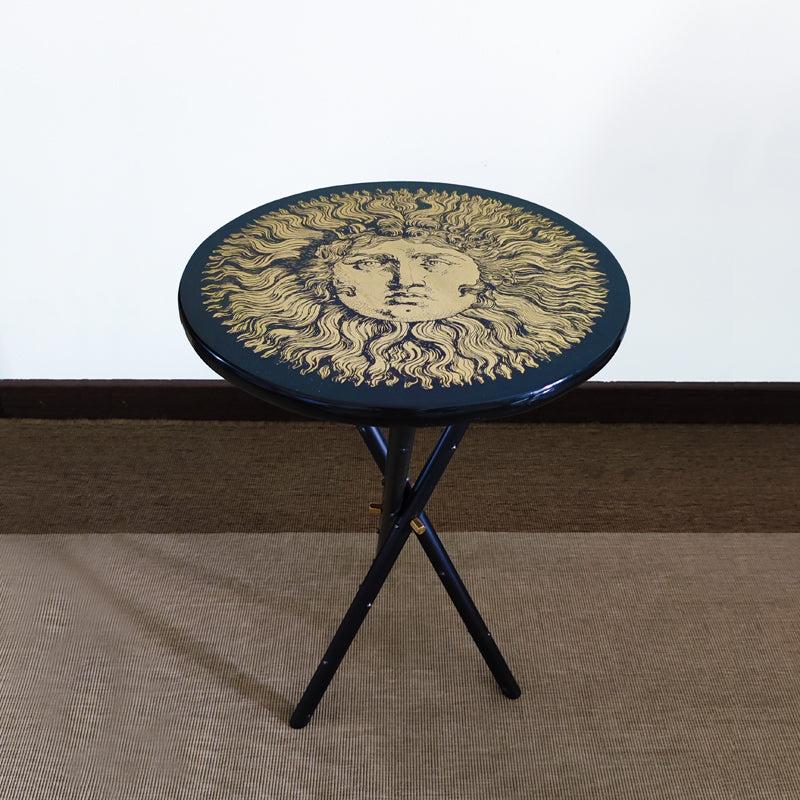 Mid-Century Modern 1970s Table by Piero Fornasetti Depicting 