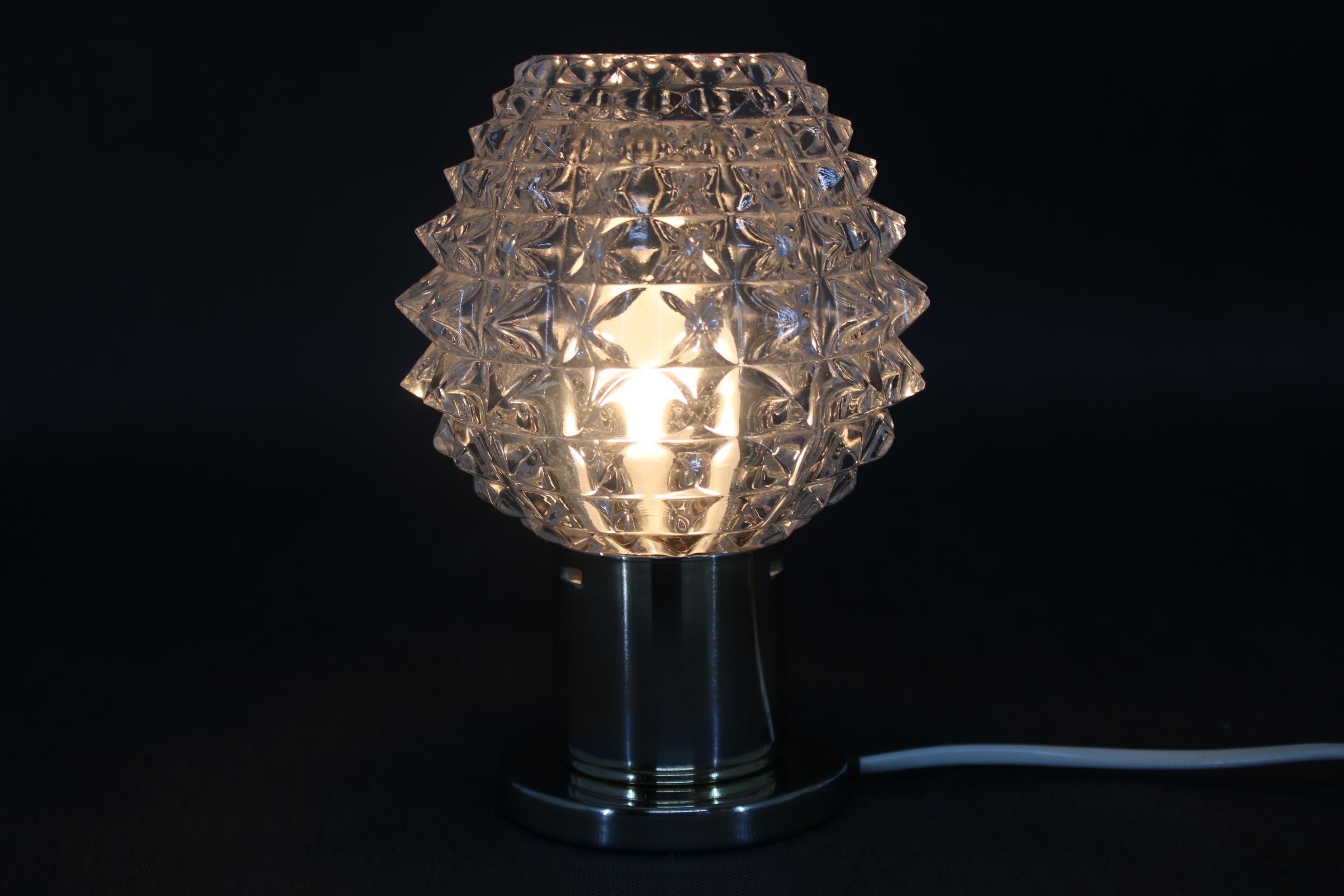 1970s Table Lamp by Kamenicky Senov , Czechoslovakia For Sale 1