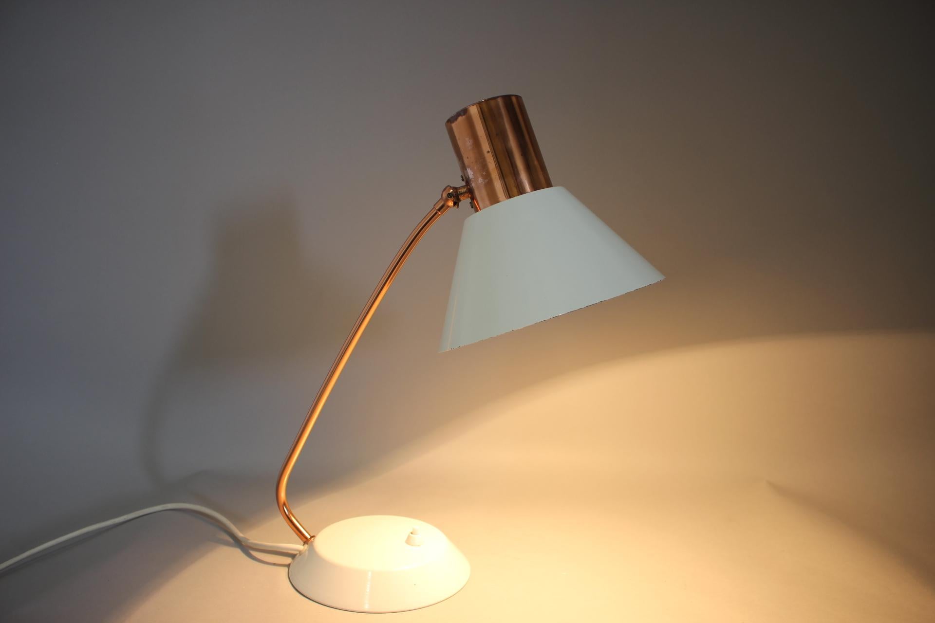 Late 20th Century 1970s Table Lamp, Czechoslovakia For Sale