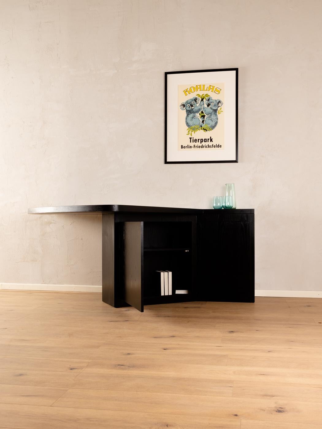 Ash 1970s Table M1 by Stefan Wewerka for Tecta, Bauhaus Desk For Sale