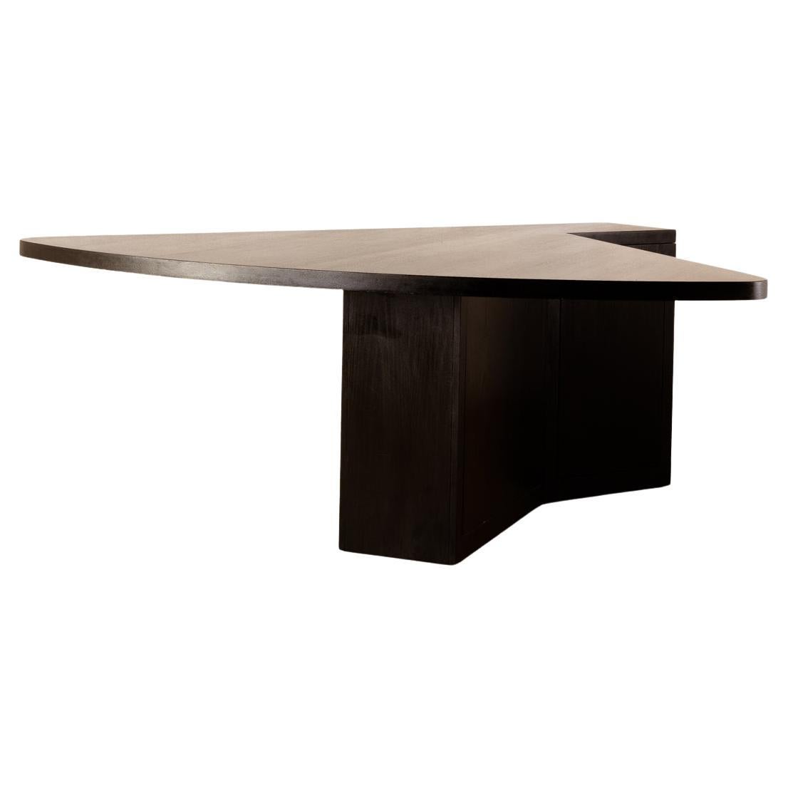 Table M1 de Stefan Wewerka pour Tecta, bureau Bauhaus, années 1970