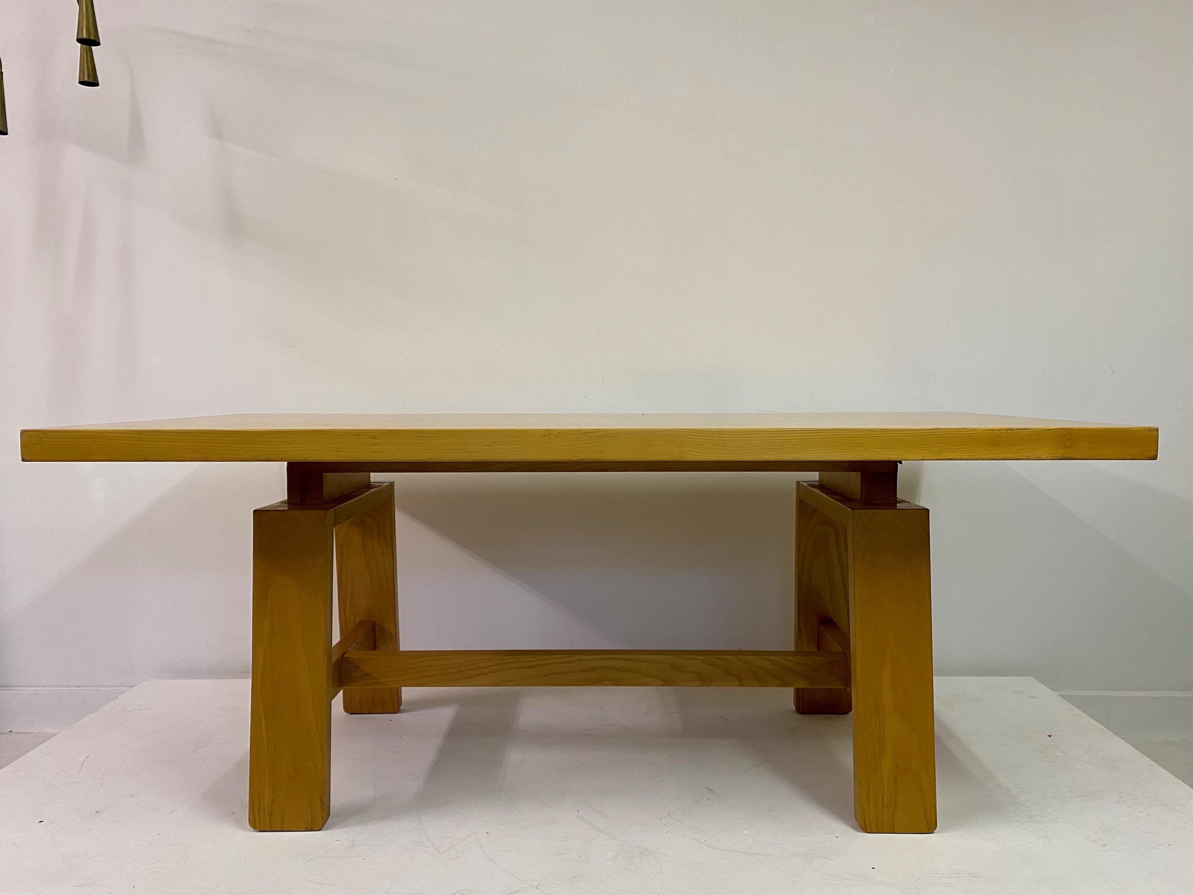 Italian 1970s Table or Desk by Silvio Coppola for Bernini