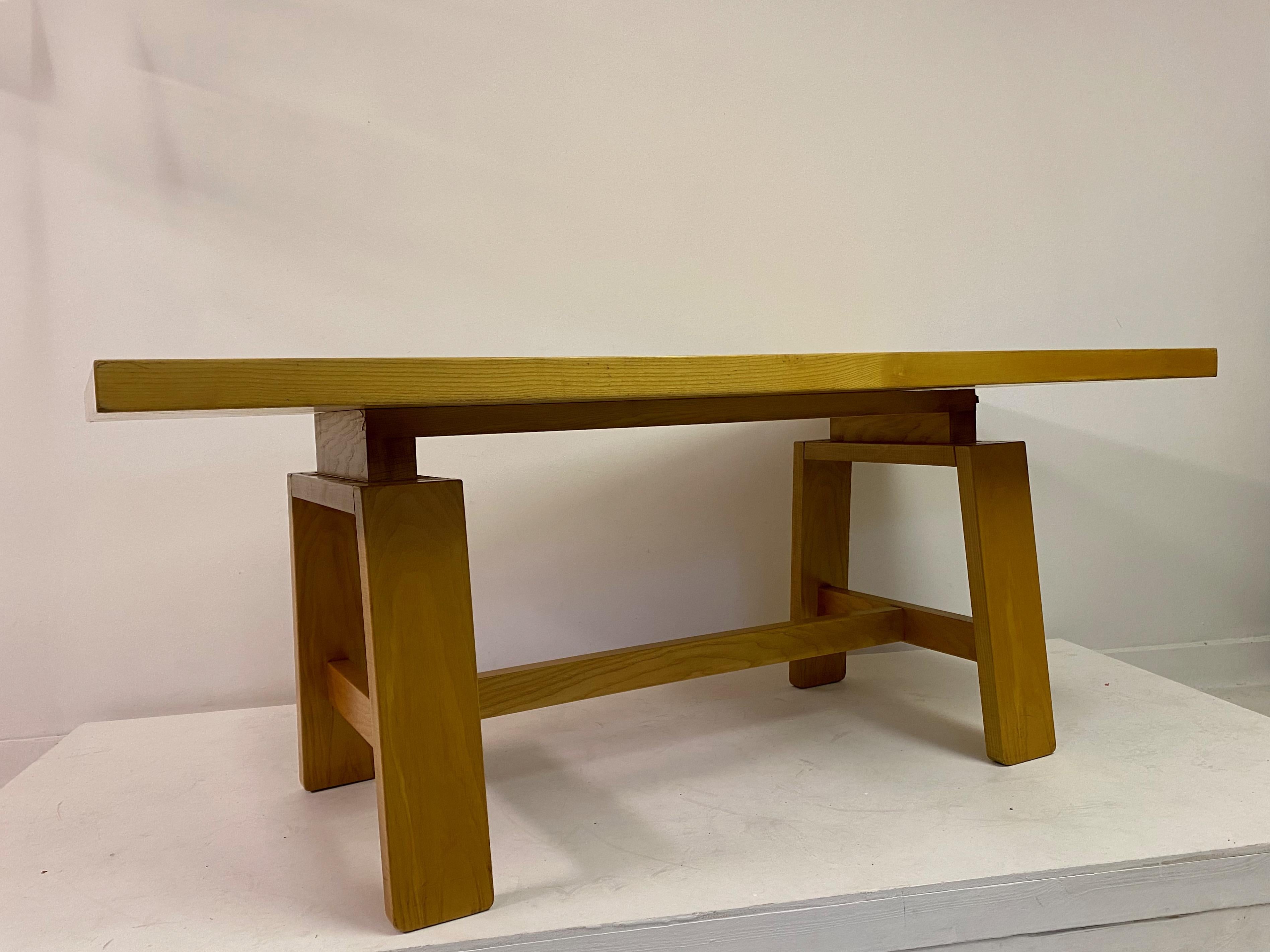 1970s Table or Desk by Silvio Coppola for Bernini 1