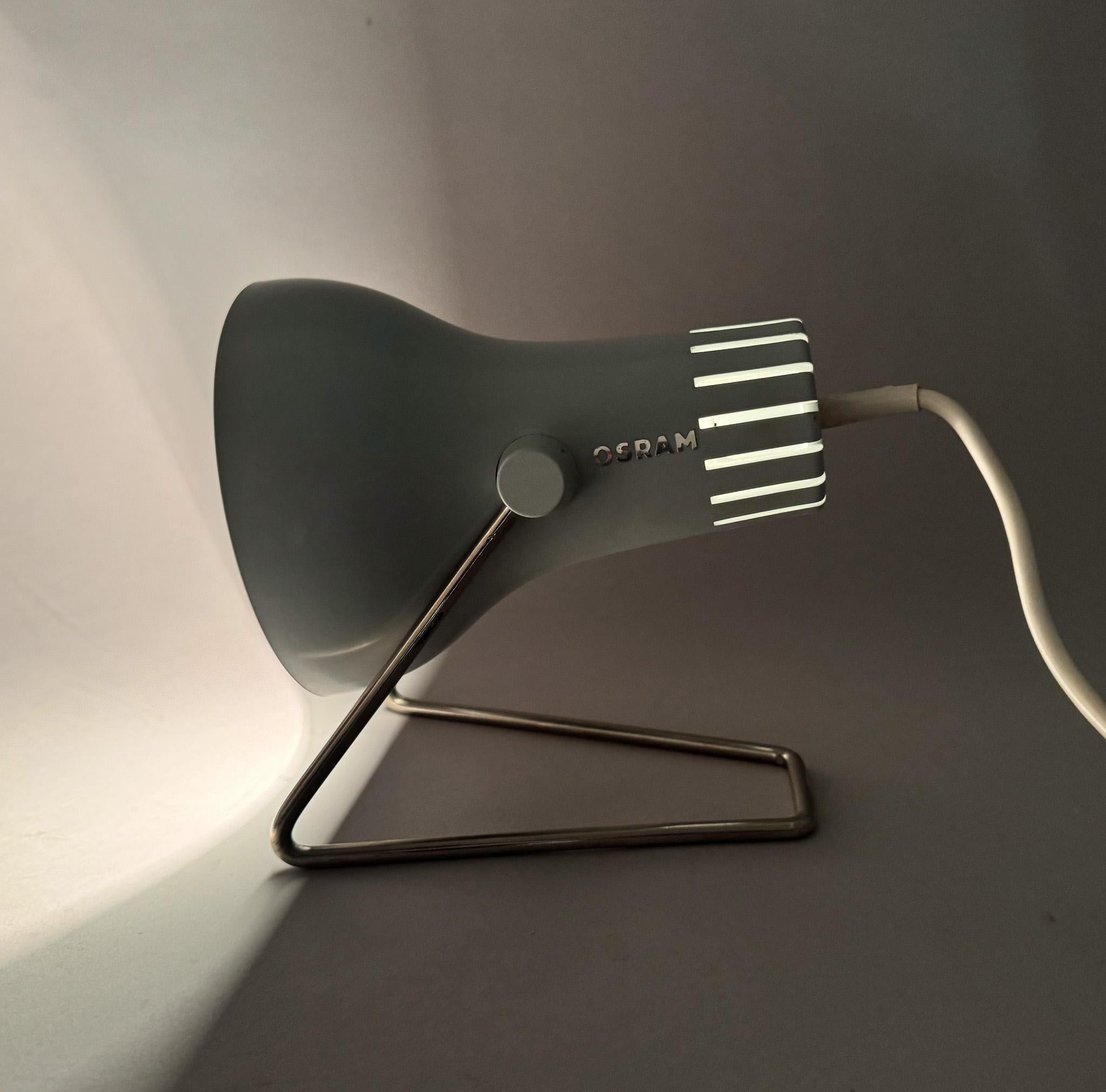 Lámpara de mesa o de pared de los años 70 de OSRAM, Alemania en venta 4
