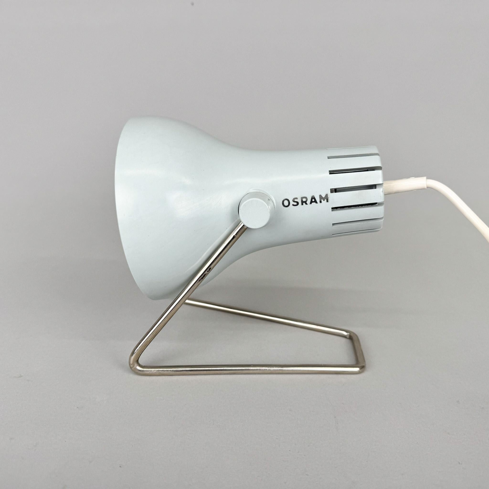 Lámpara de mesa o de pared de los años 70 de OSRAM, Alemania en venta 1