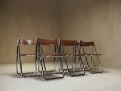 1970's Tamara folding chairs by Arrben set of 7