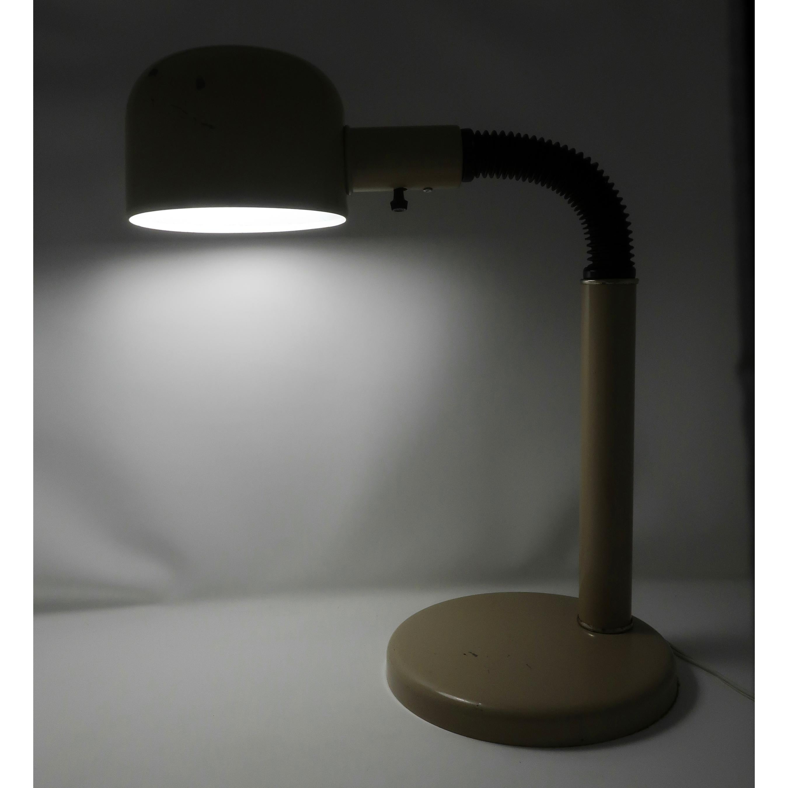 1970s Tan Adjustable Table Lamp For Sale 3