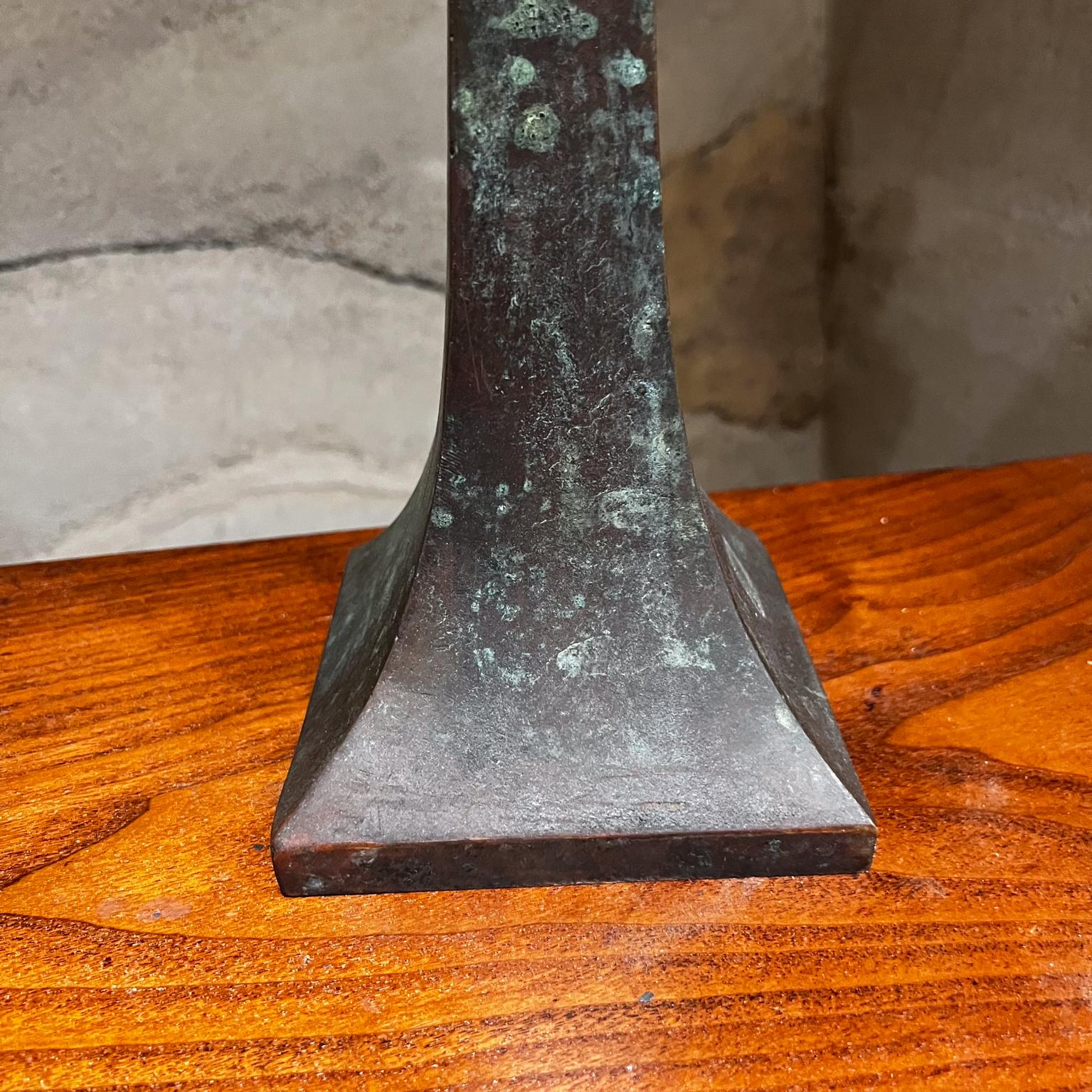 Lampe de table effilée des années 1970 en bronze Stewart Ross James pour Hansen Bon état - En vente à Chula Vista, CA