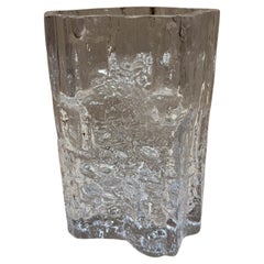 1970s Tapio Wirkkala Vase Art Glass Iittala Finland