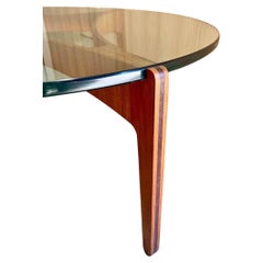 1970s Teak and Glass Coffee Table by Sven Ellekaer