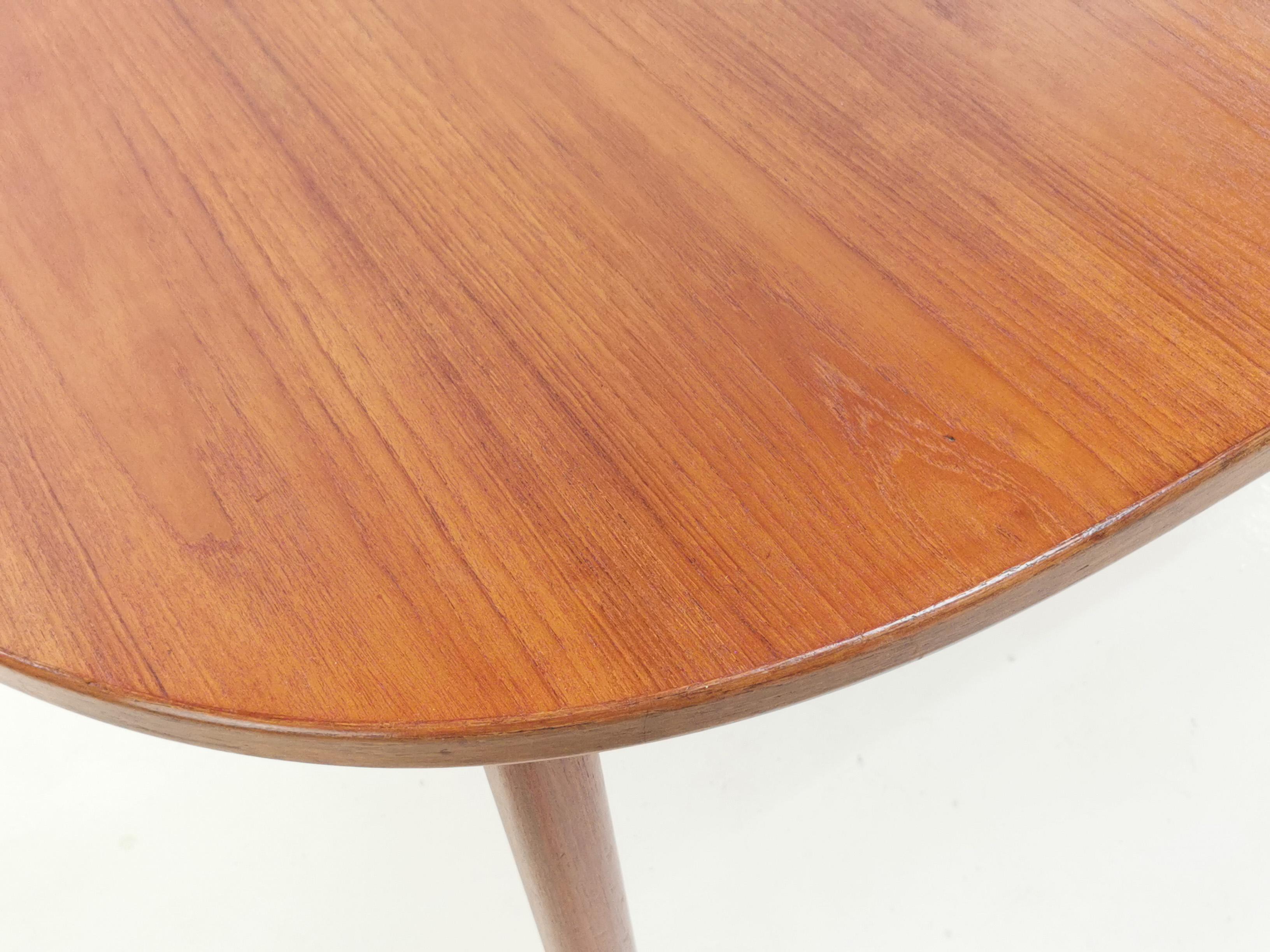 British 1970s Teak Extending Dining Table by Nils Jonsson for Troeds Midcentury