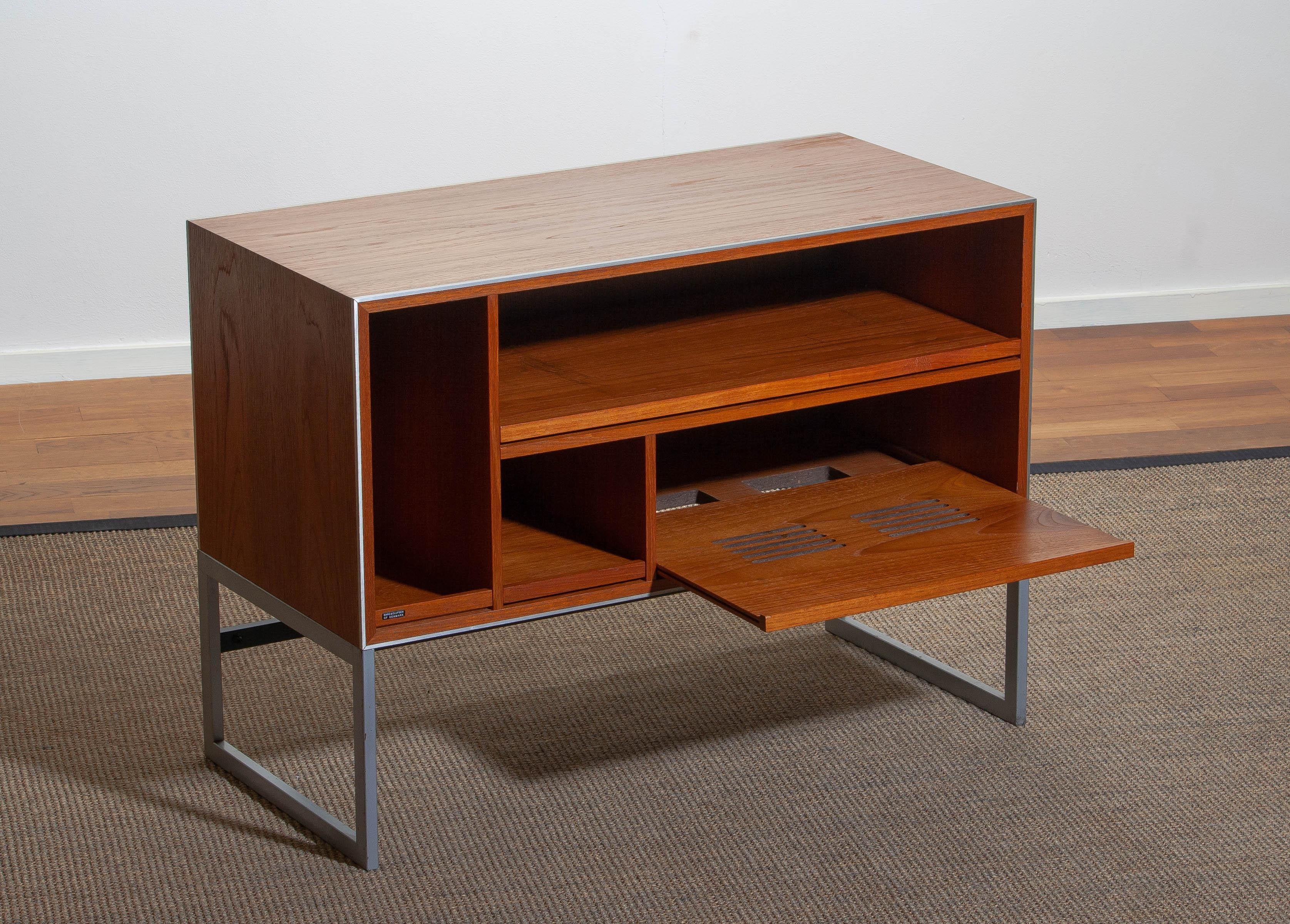 Meuble audio MC30 en teck des années 1970 par Jacob Jensen pour Bang & Olufsen, Danemark 2