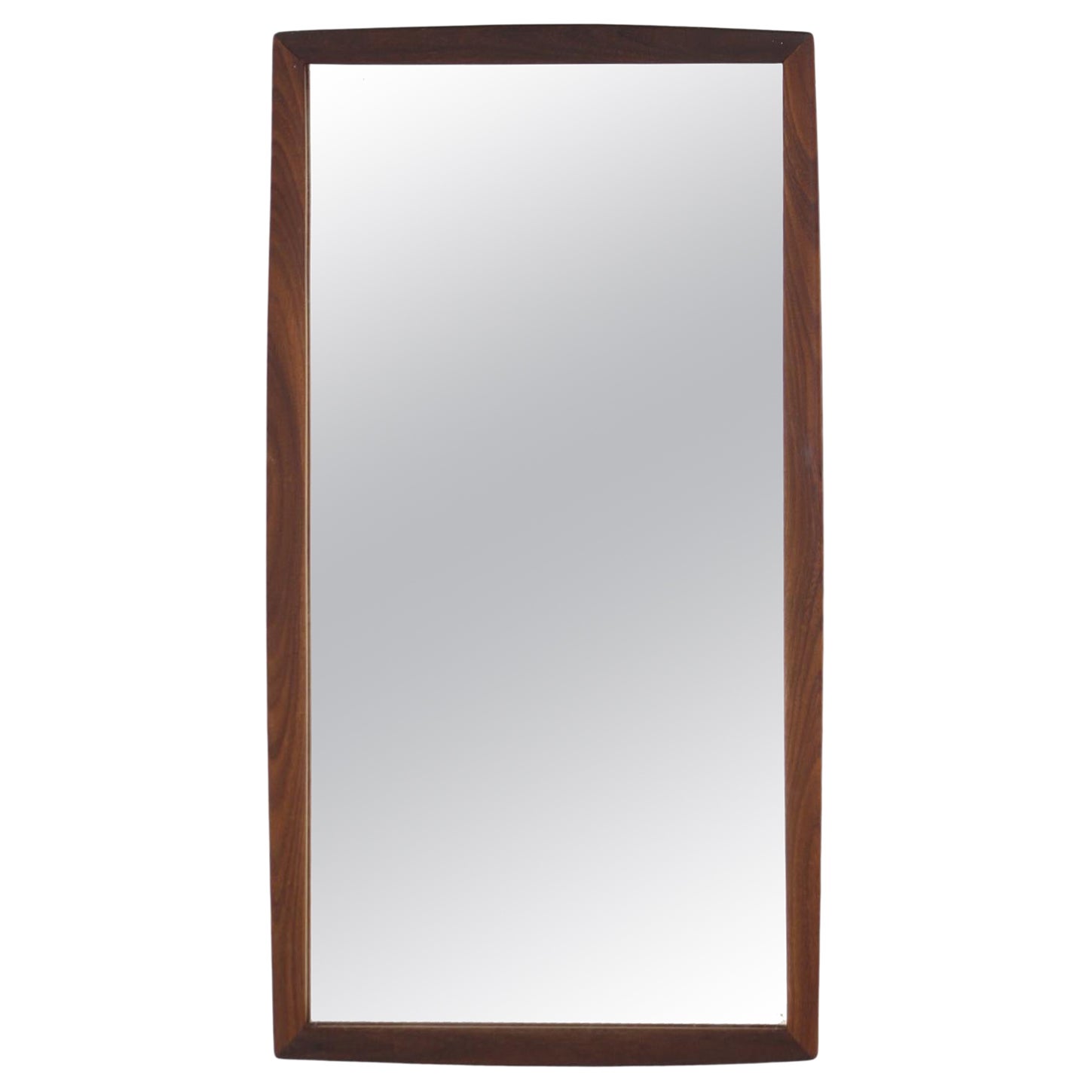 1970s, Teak Wall Mirror, Denmark