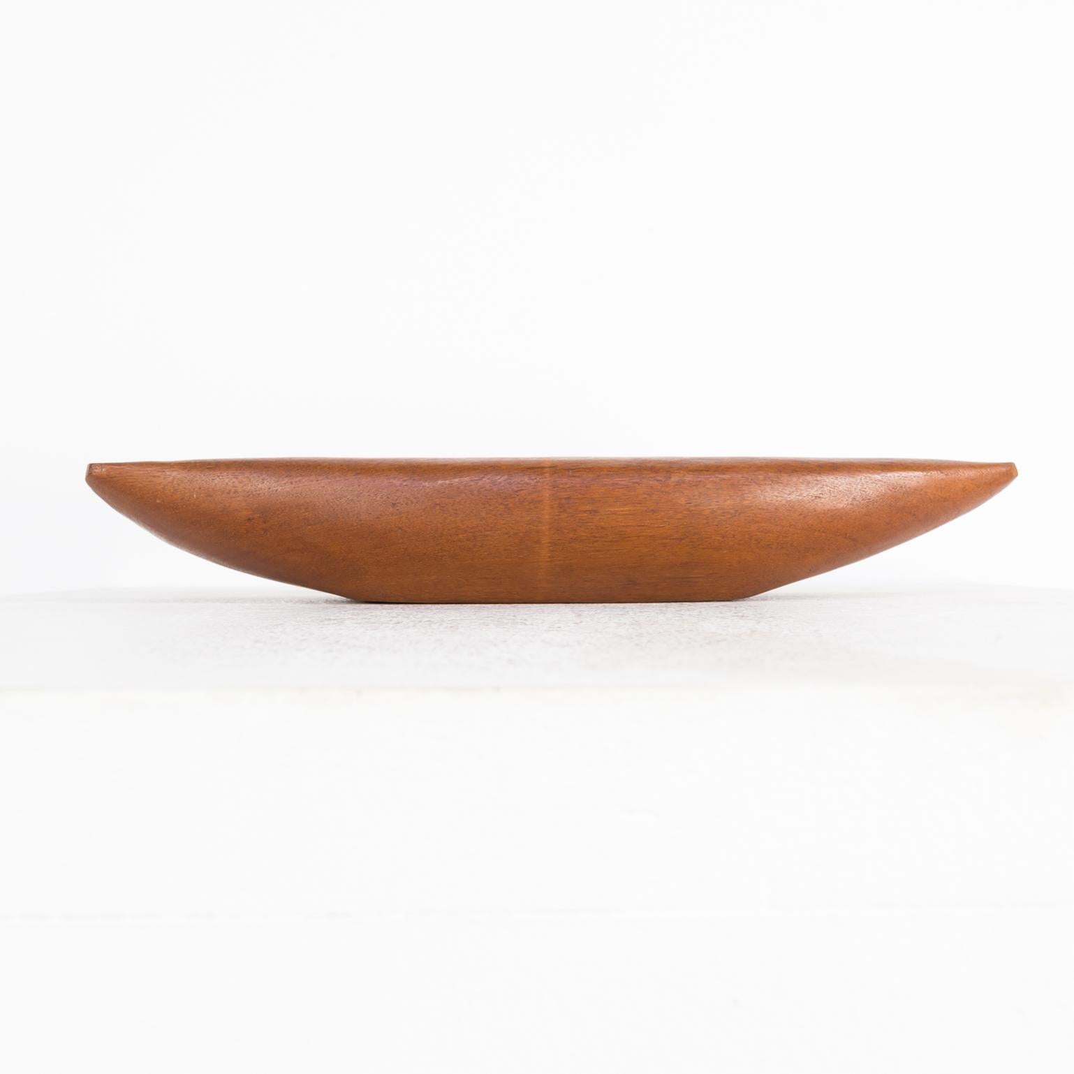 1970s Teak Wooden Bowl Scale Attribute Finn Juhl for Kay Bojesen 3