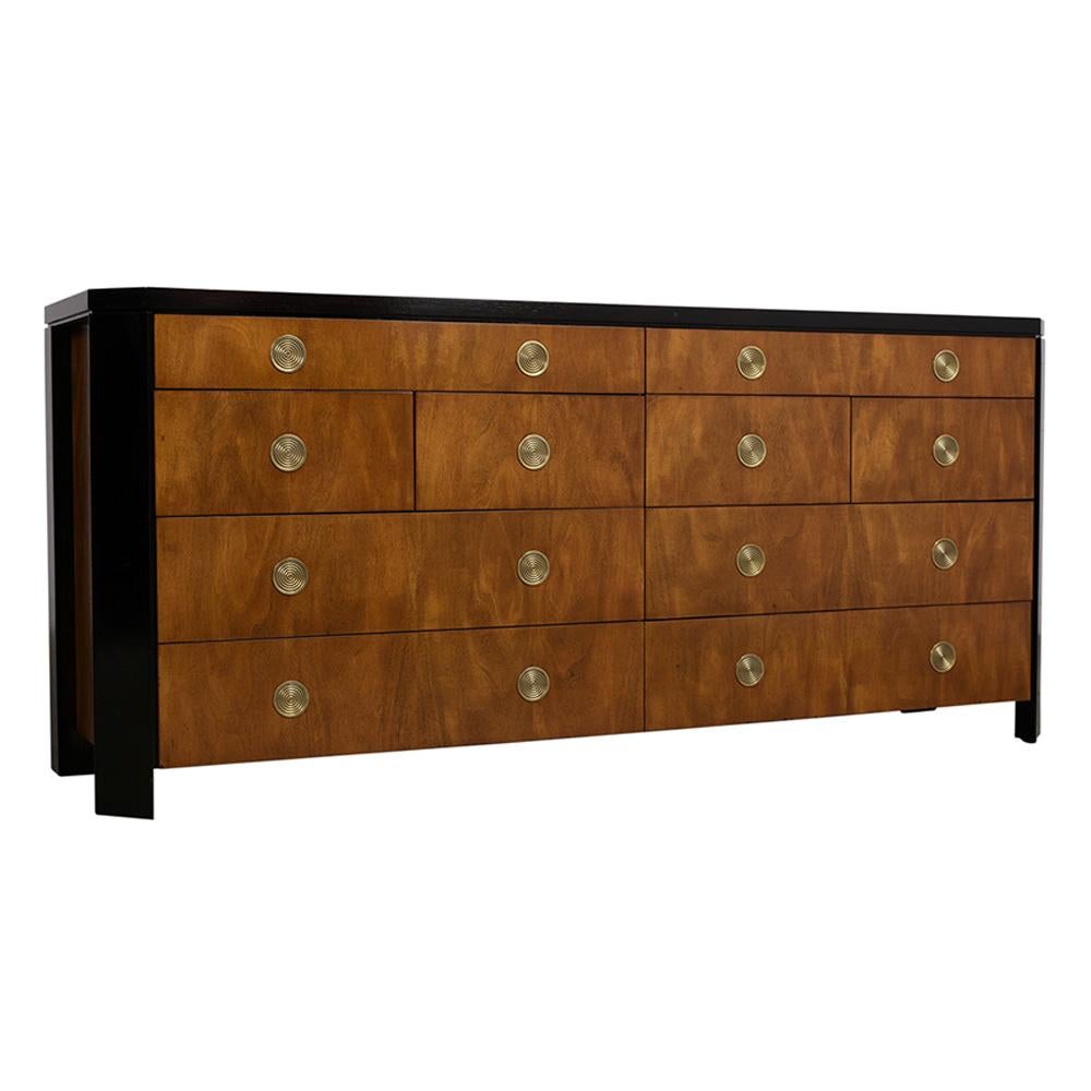 Mid-Century Modern 1970s Ten-Drawer Dresser by Baker Special Edition