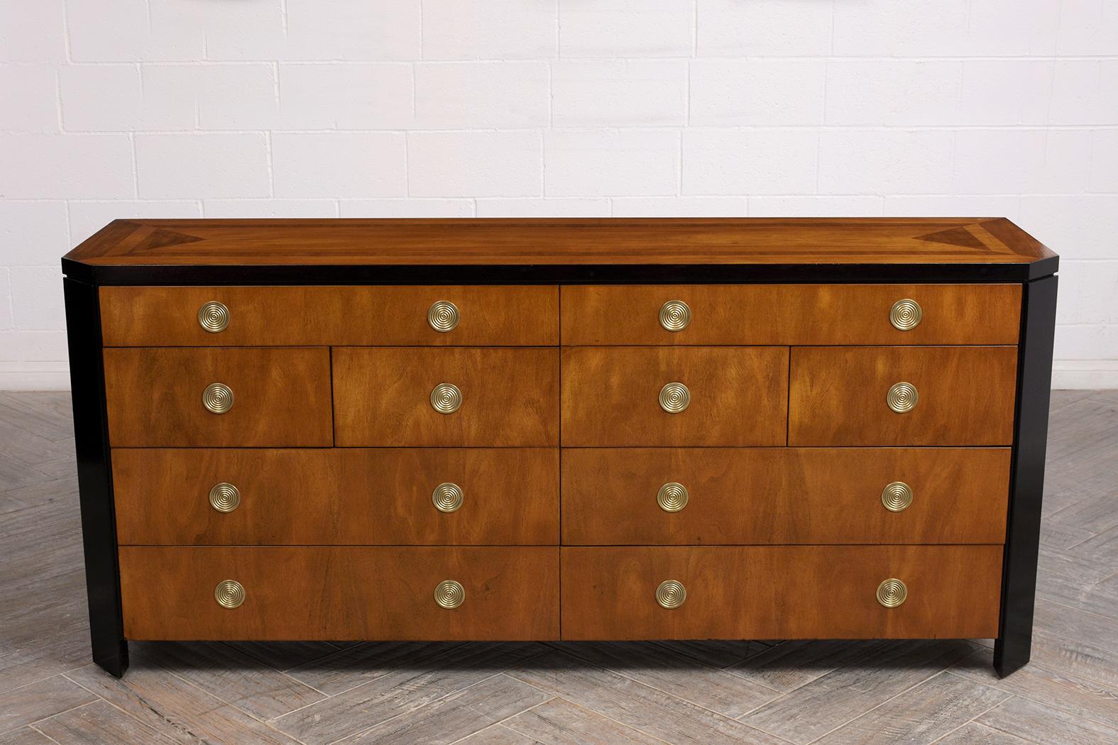 American 1970s Ten-Drawer Dresser by Baker Special Edition