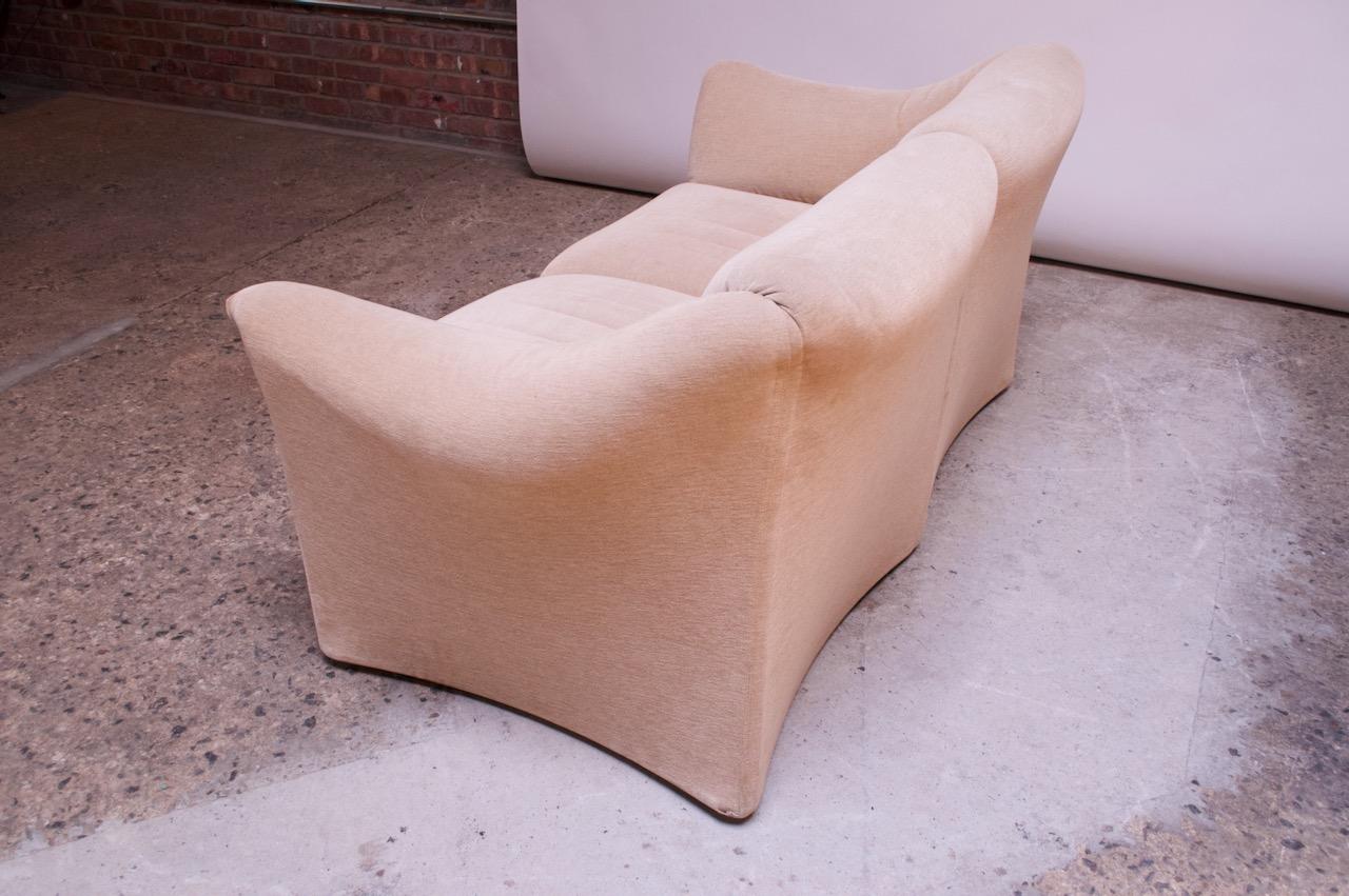 Italian 1970s Tentazione Loveseat Two-Seat Sofa by Mario Bellini for Cassina