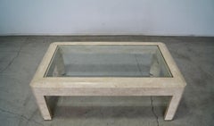 1970's Tessellated Stone Hollywood Regency Coffee Table