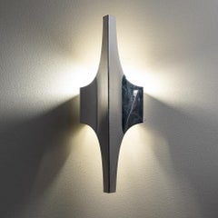 1970s Three Metal Wall lights by Doria, give stunning light!