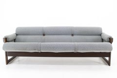 1970s Three Seater Beech Sofa by Hikor, Czechoslovakia