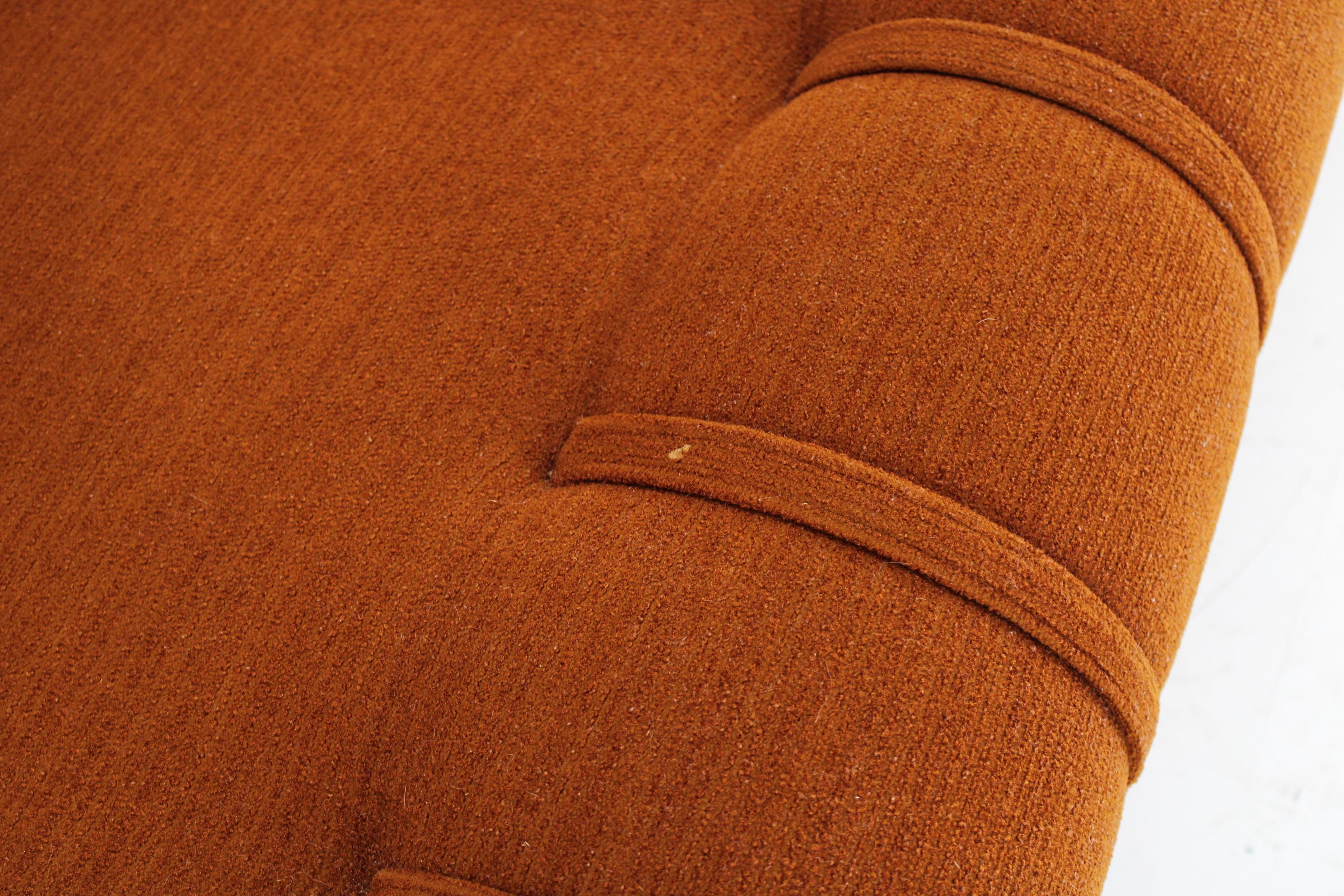 1970s Three Seater Beech Sofa, Czechoslovakia For Sale 4