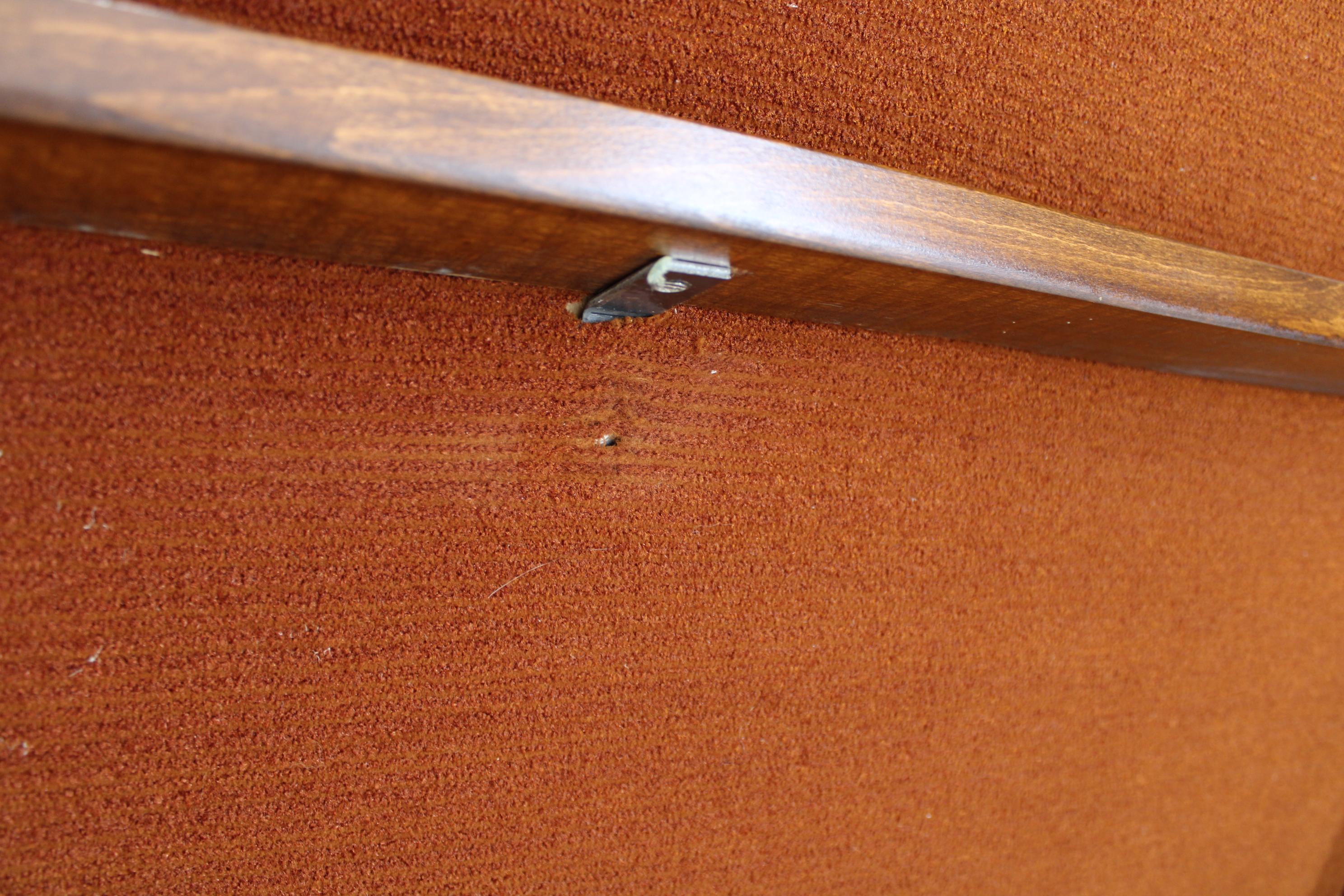 1970s Three Seater Beech Sofa, Czechoslovakia For Sale 11