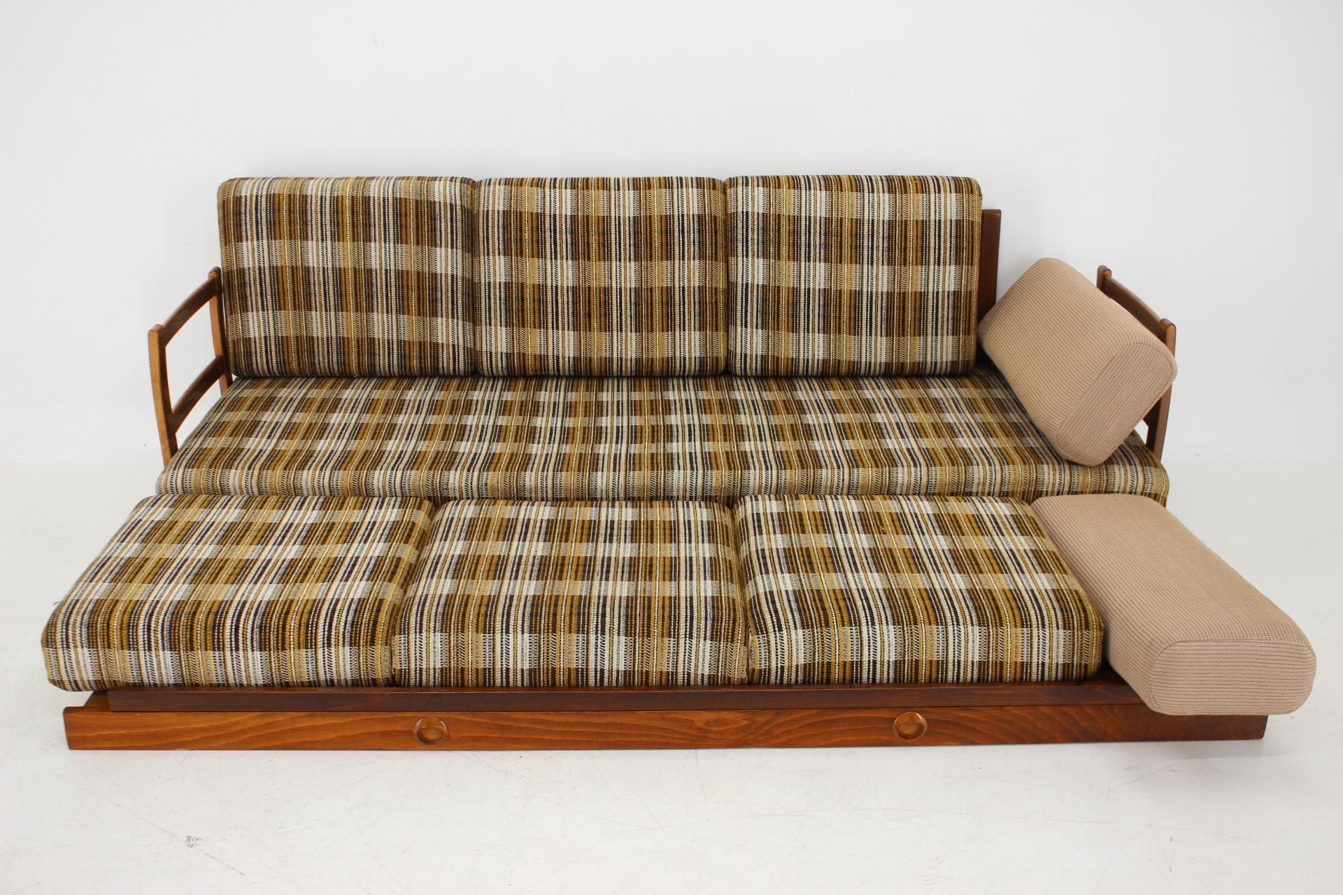 1970s Three Seater Sofa by Drevotvar, Czechoslovakia 4
