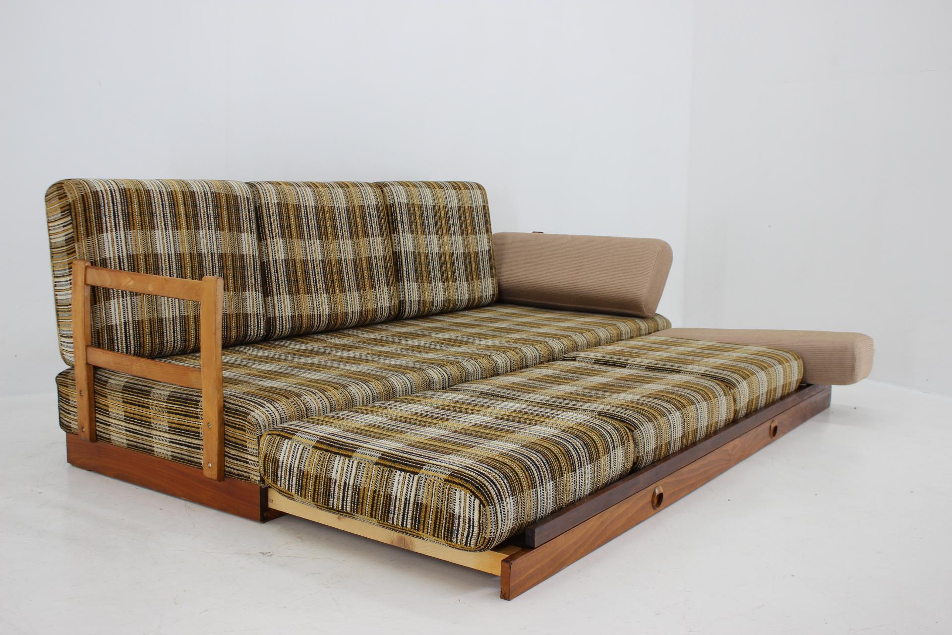 1970s Three Seater Sofa by Drevotvar, Czechoslovakia 3