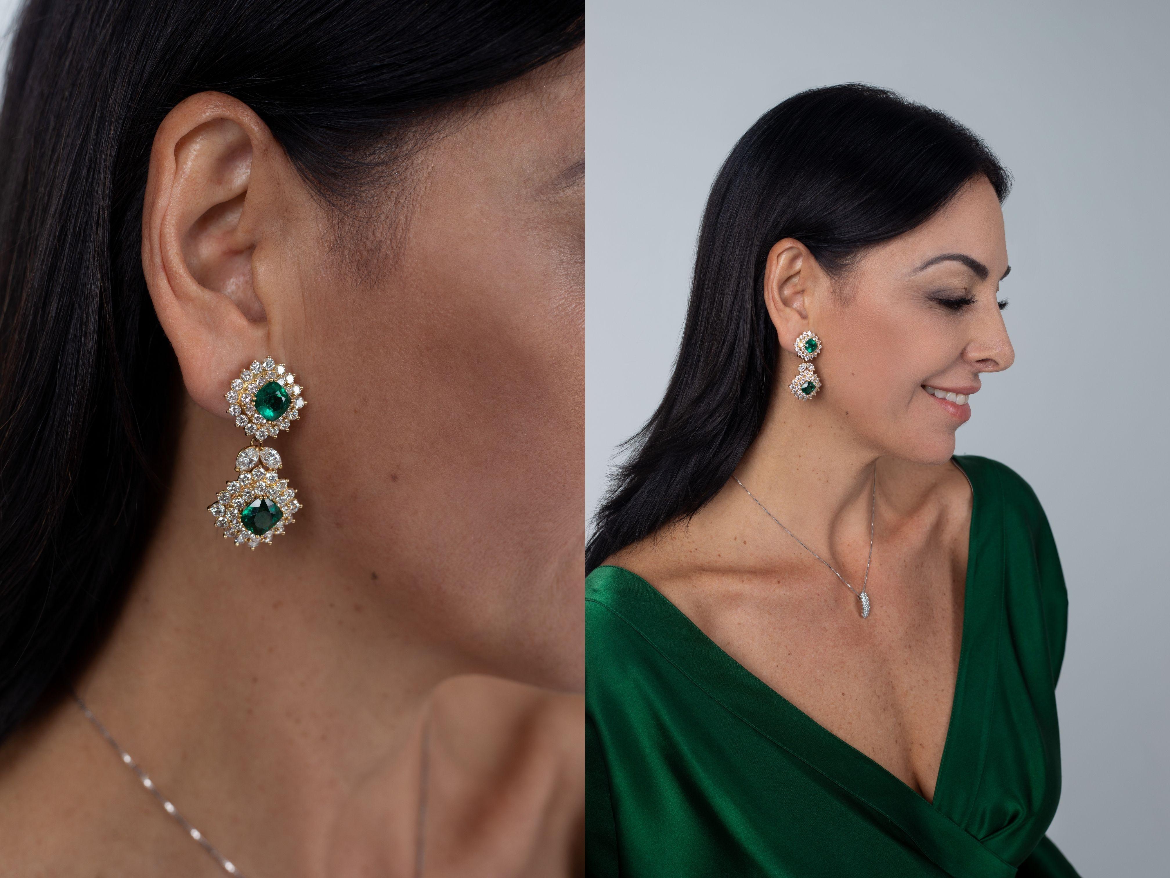 tiffany and co emerald earrings